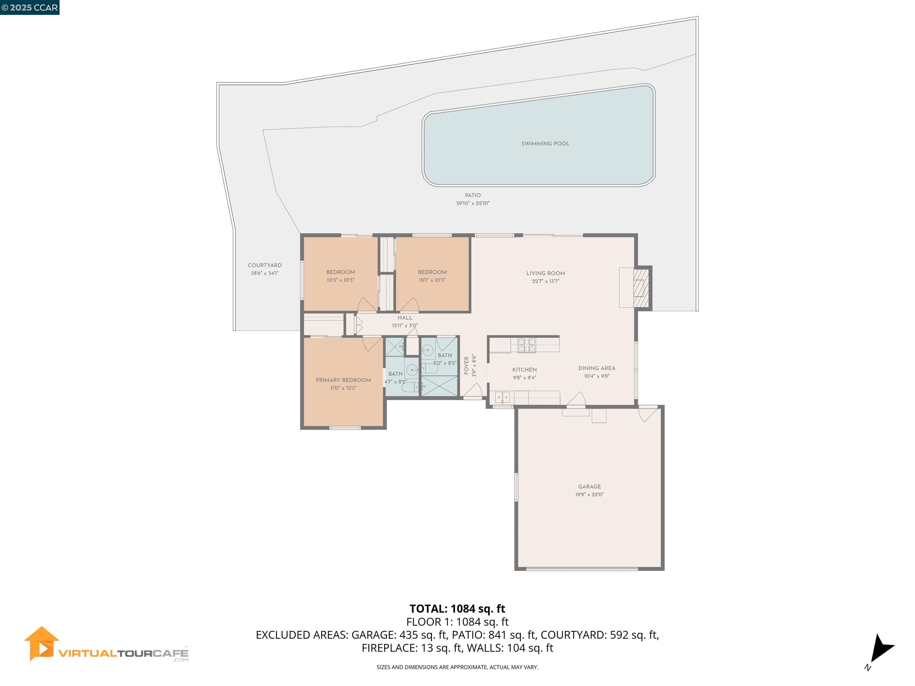 Concord, California, 94520, United States, 3 Bedrooms Bedrooms, ,2 BathroomsBathrooms,Residential,For Sale,1988919