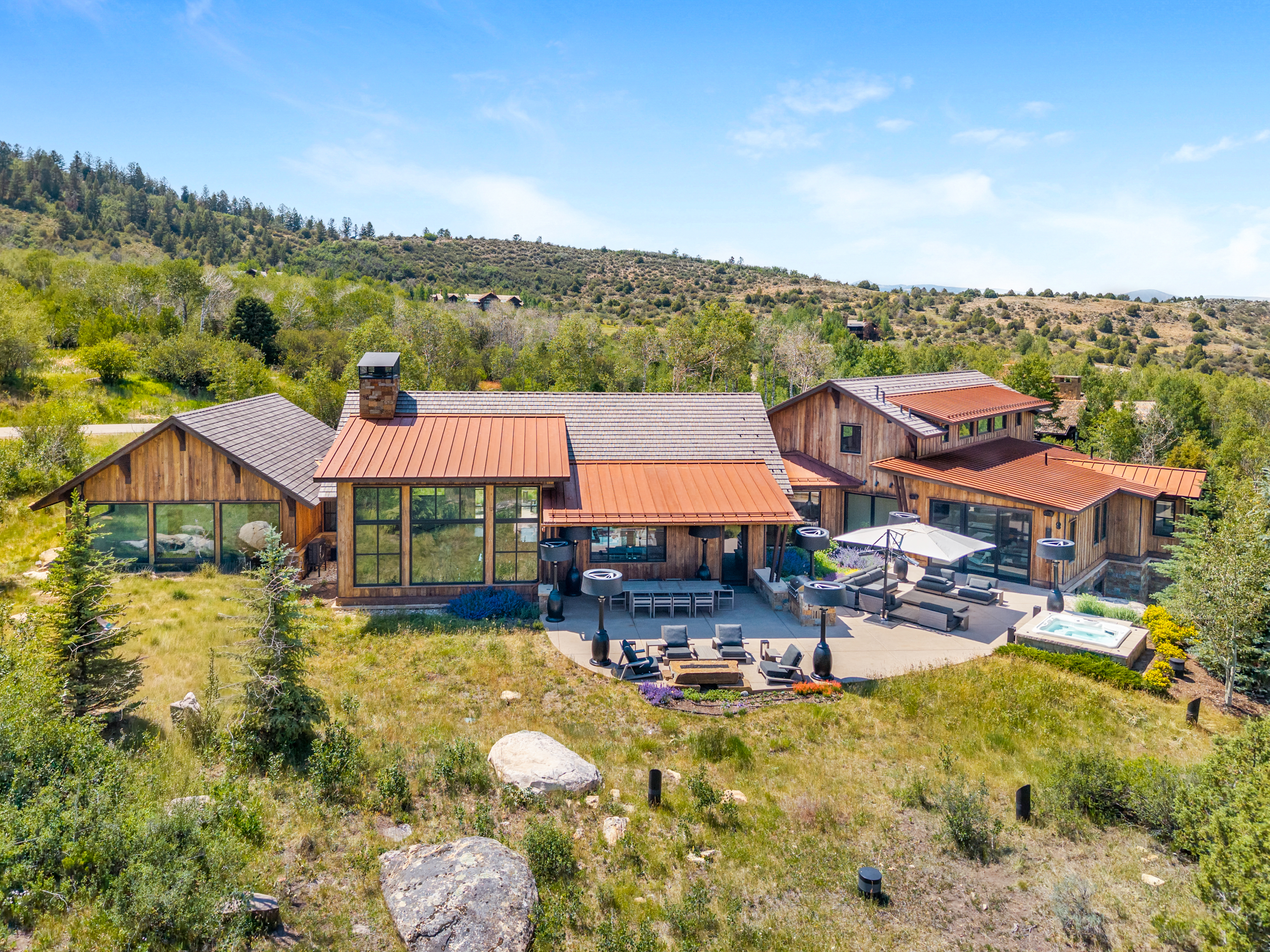  Mountain Modern Residence with Contemporary Architecture in Red Sky Ranch - 物件實景