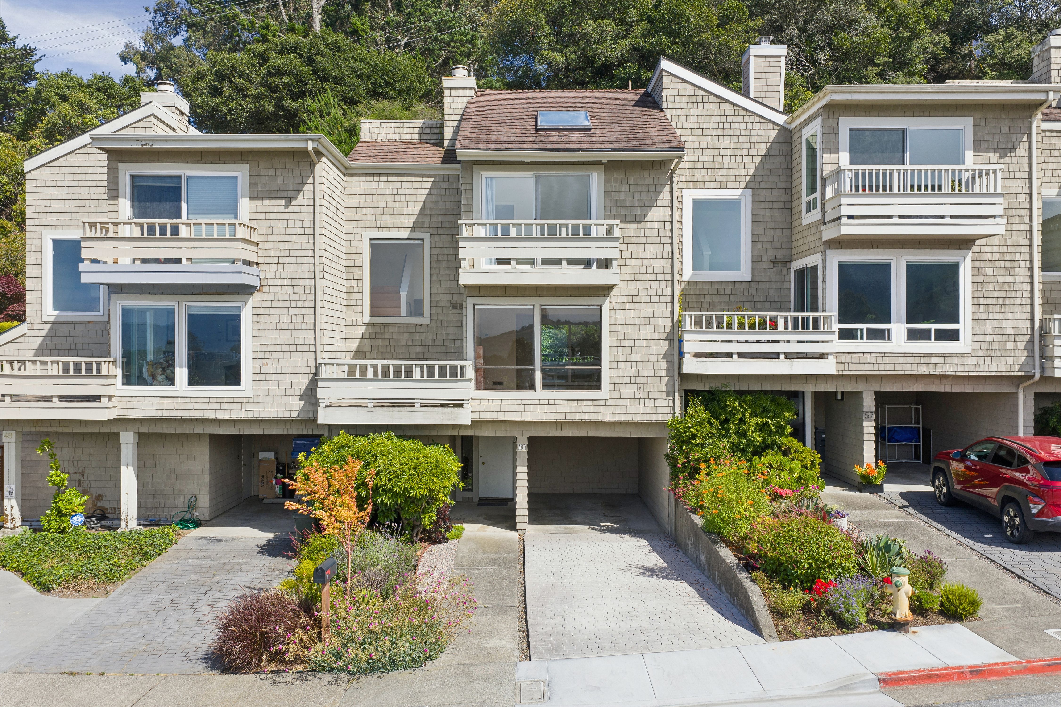  Marina Vista Townhome in Sausalito - 物件實景