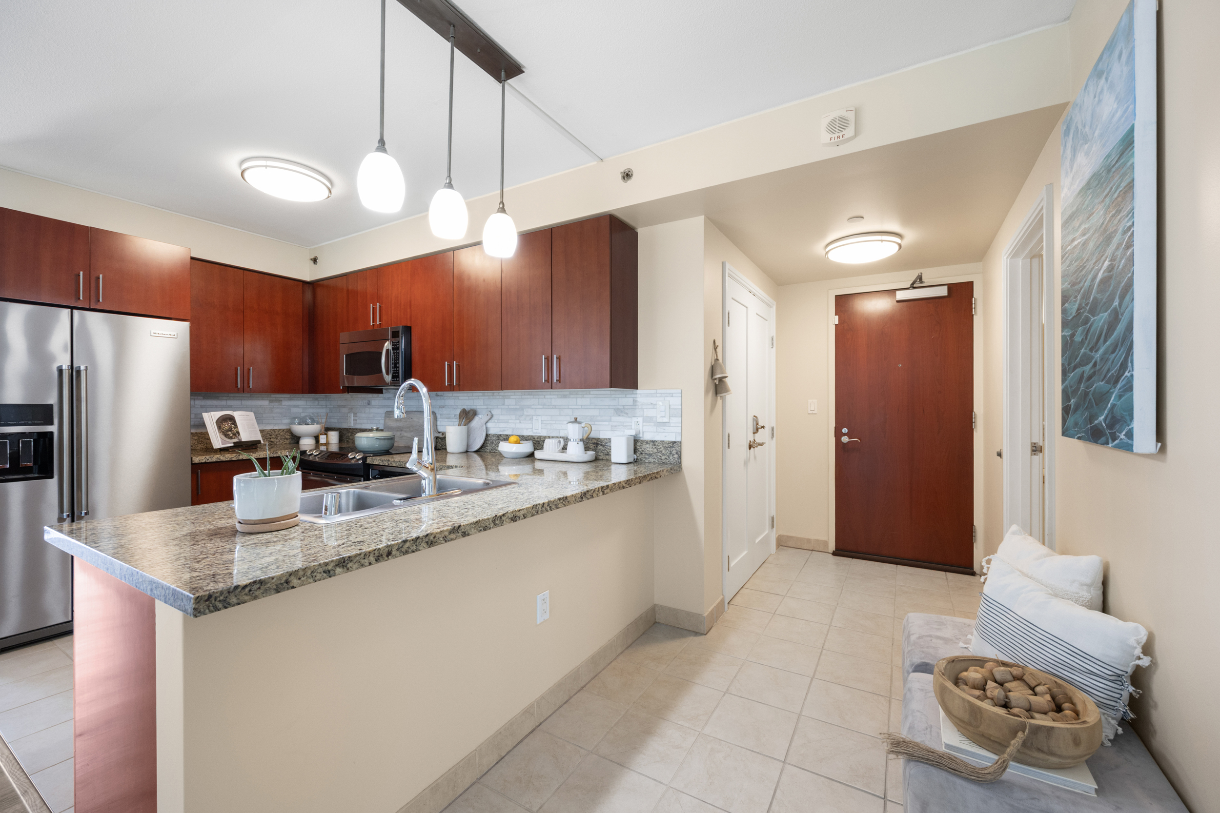  909 Kapiolani, Kakaako, City, Coastline, Mountain, Ocean, Sunset views - 物件實景