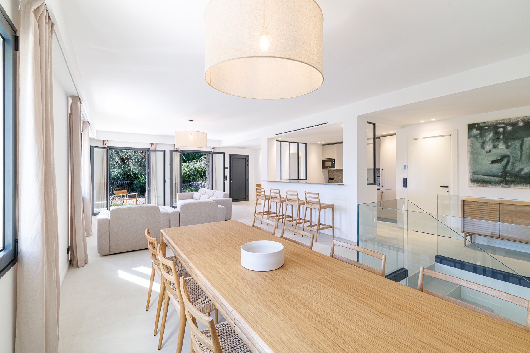  Contemporary villa for sale Nice Gairaut : 5 bedrooms, pool, rooftop terrace - 物件實景