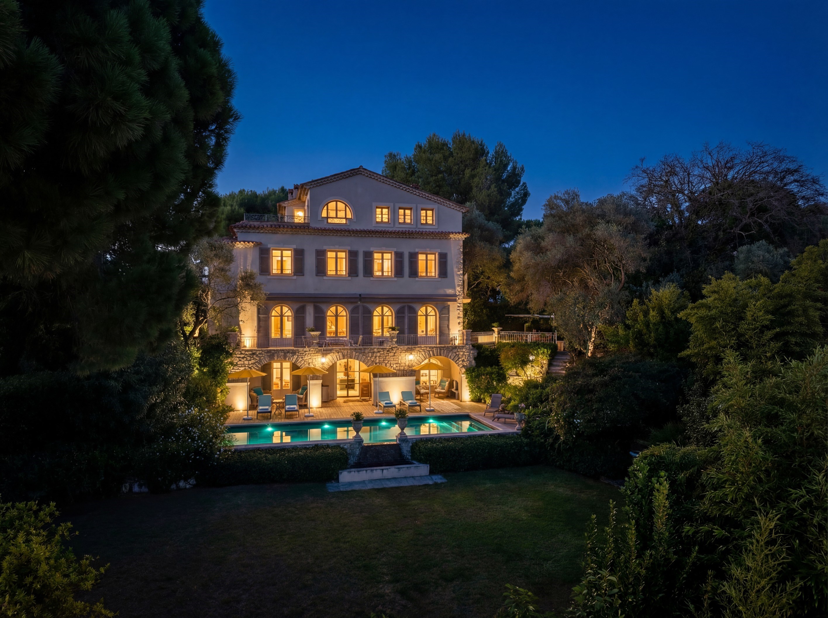  Exceptional sea view villa for sale in Cap d’Antibes west side, Côte d’Azur - 物件實景