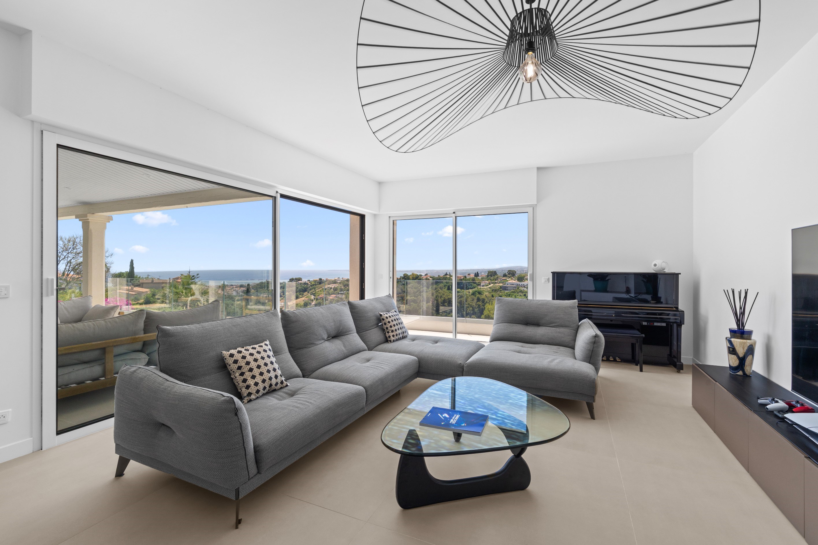  Luxury sea view villa for sale in Cagnes-sur-Mer with guest house - 物件實景