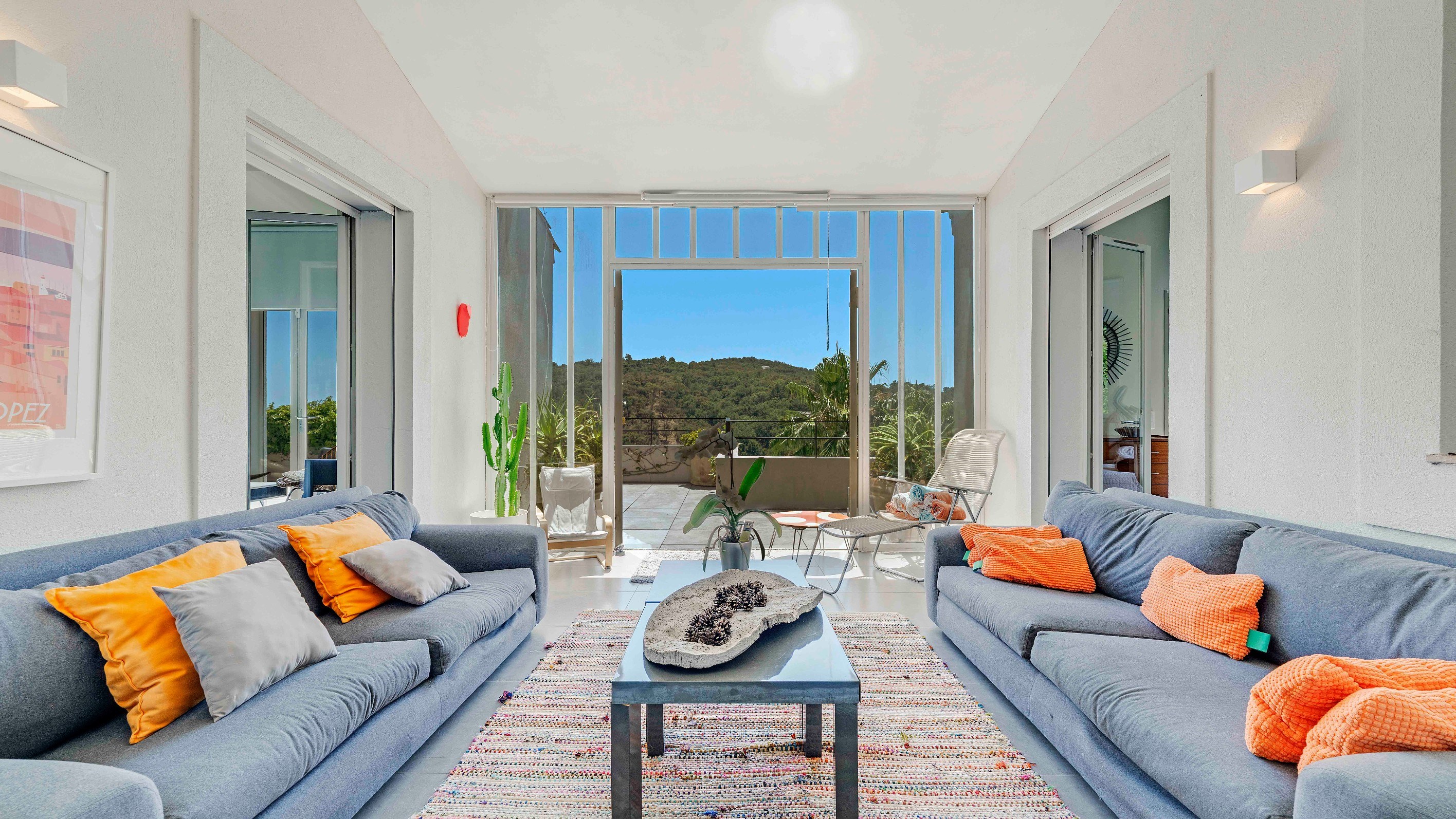  Luxury sea view villa for sale in Grimaud overlooking the Gulf of Saint-Tropez - 物件實景