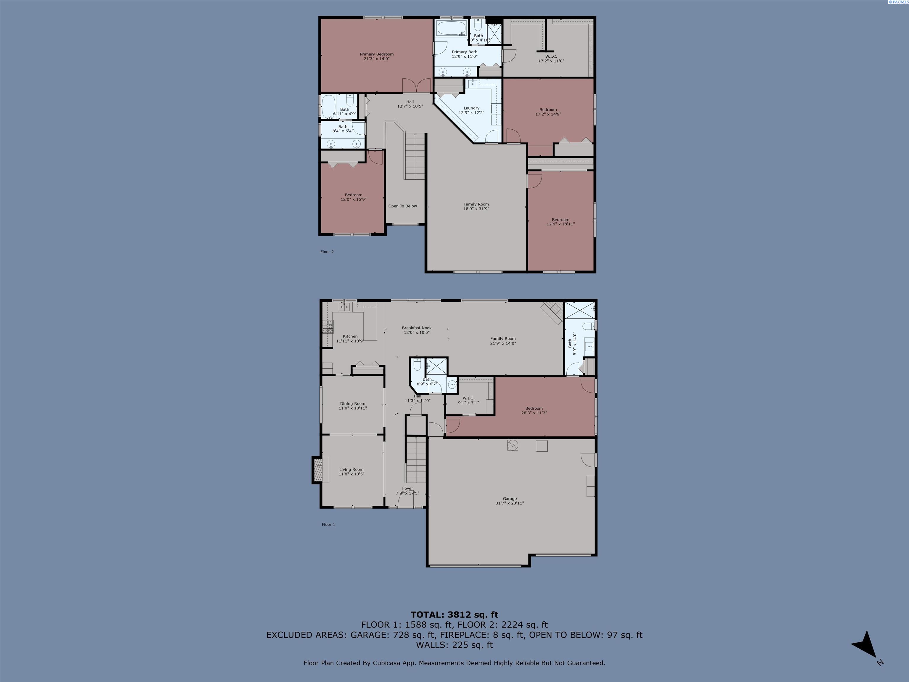 Richland, Washington, 99354, United States, 5 Bedrooms Bedrooms, ,2 BathroomsBathrooms,Residential,For Sale,1925310