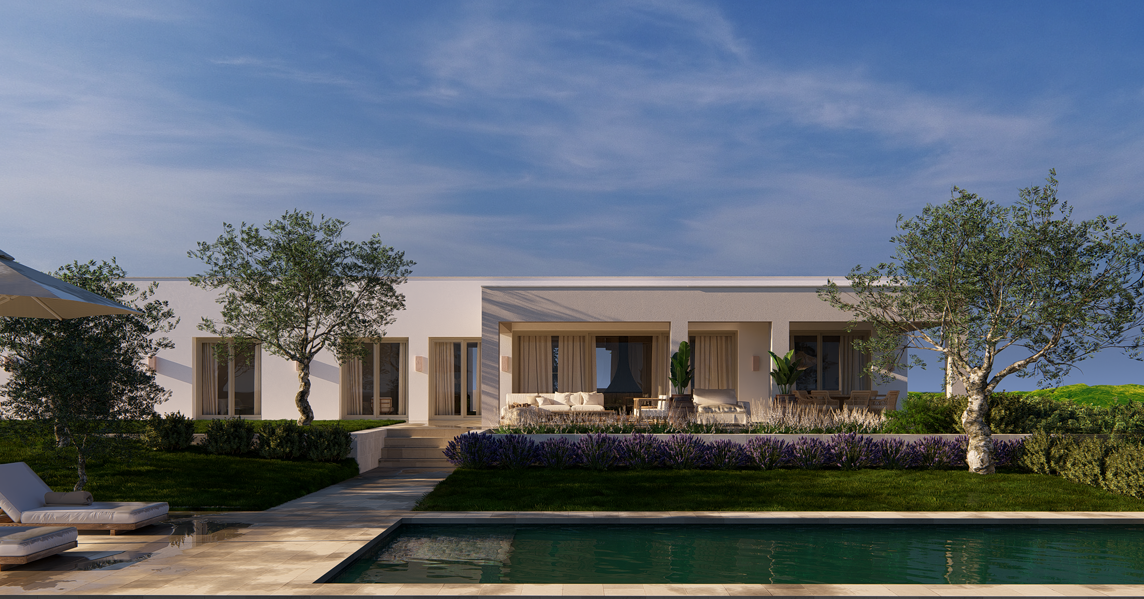  Single-level designer villa with private pool in Sotogrande Alto - 物件實景