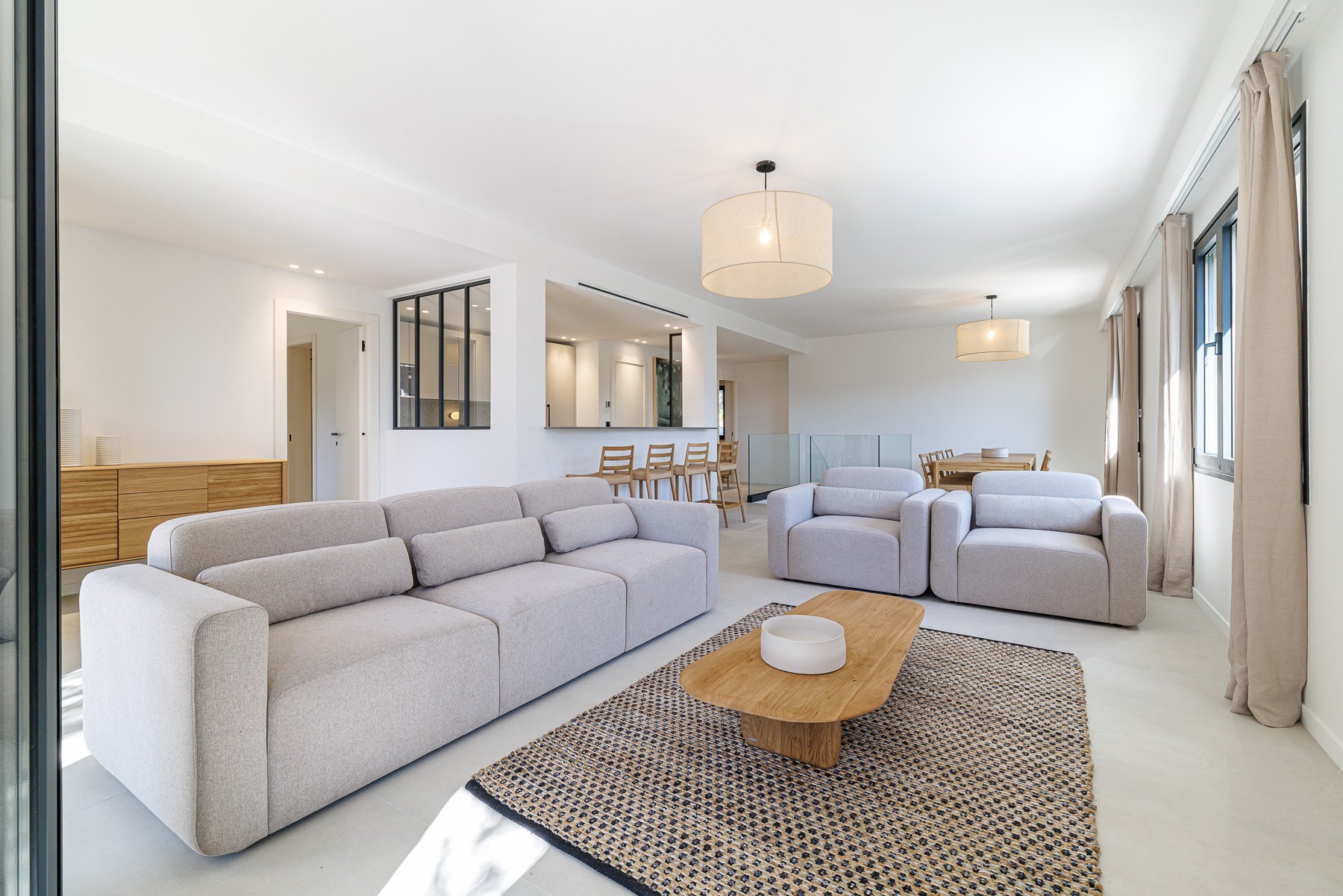  Contemporary villa for sale Nice Gairaut : 5 bedrooms, pool, rooftop terrace - 物件實景