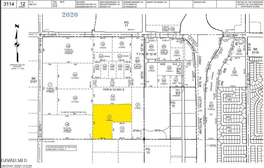 Lancaster, California, 93536, United States, ,Land,For Sale,2025072