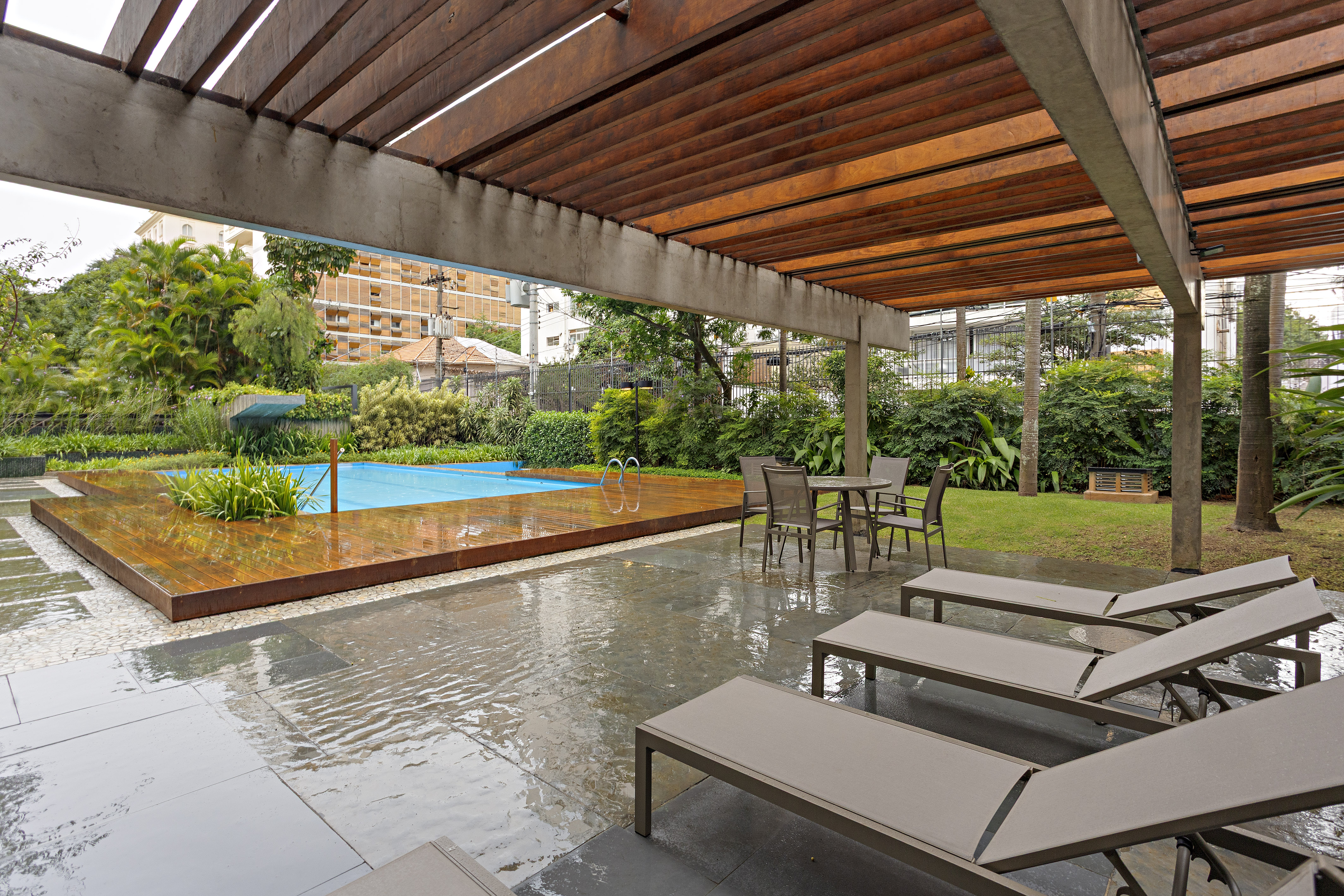  Apartment with views of Clube Paulistano in brutalist building - 物件實景
