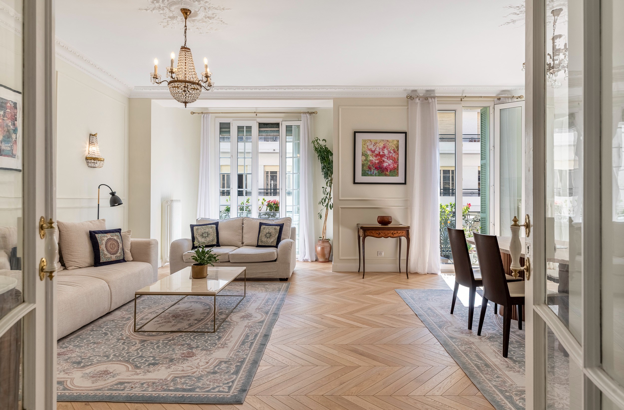  Nice Carré d’Or, three bedroom period apartment with balcony - 物件實景