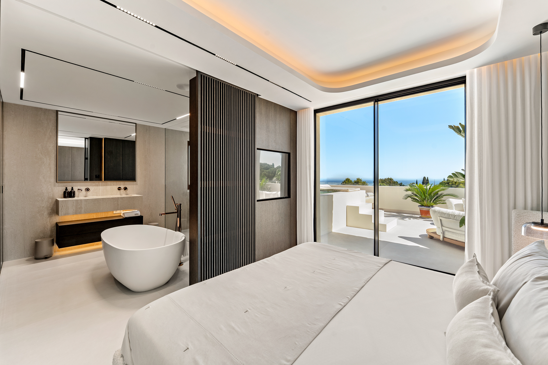  Penthouse with panoramic sea views and private heated pool in Sierra Blanca - 物件實景