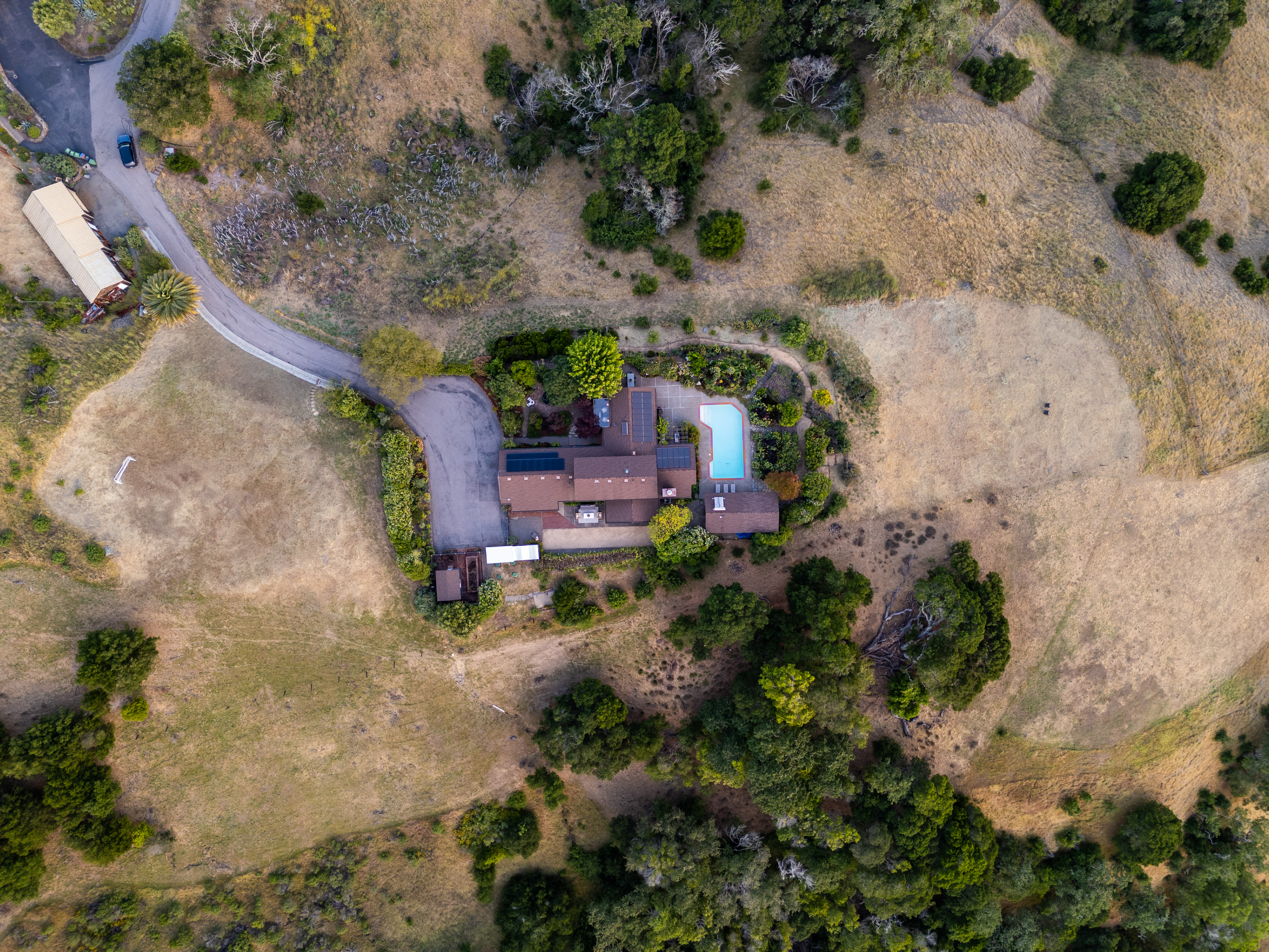  Secluded San Anselmo Estate With 270 Degree Panoramic Views On Almost Four Acres - 物件實景
