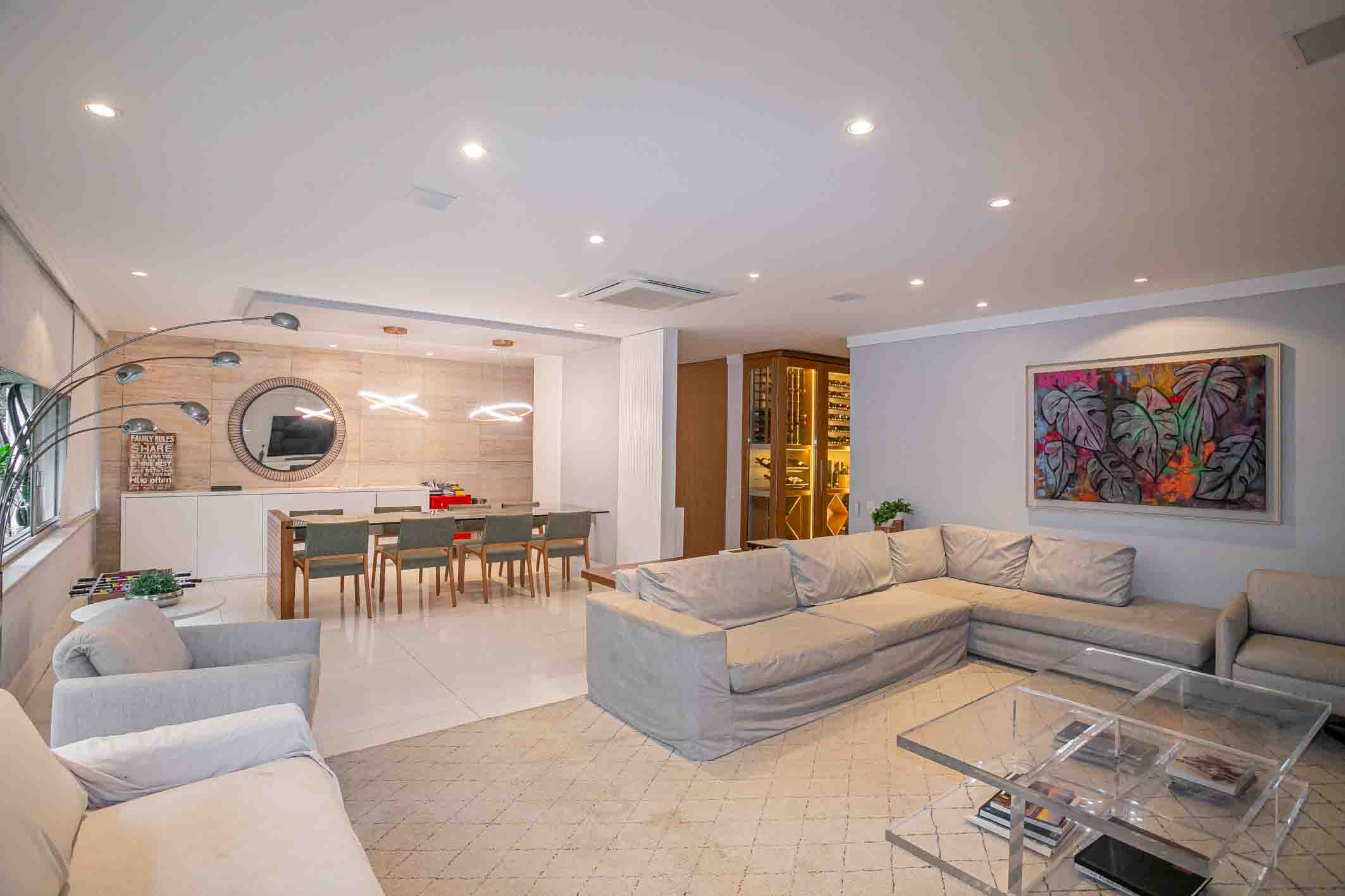  Refurbished apartment on a quiet street in Leblon - 物件實景
