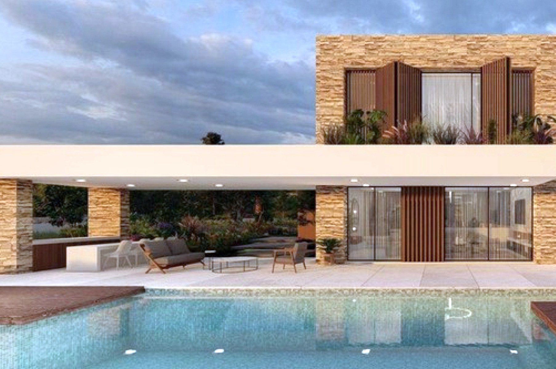  Seafront Plot with a Detached House for redevelopment in Sea Caves, Paphos - 物件實景
