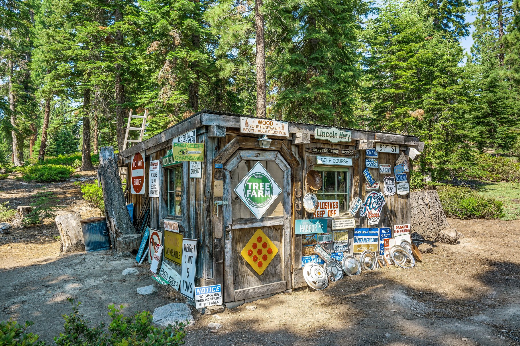  Rare, 10-acre parcel with house minutes from Tahoe City - 物件實景