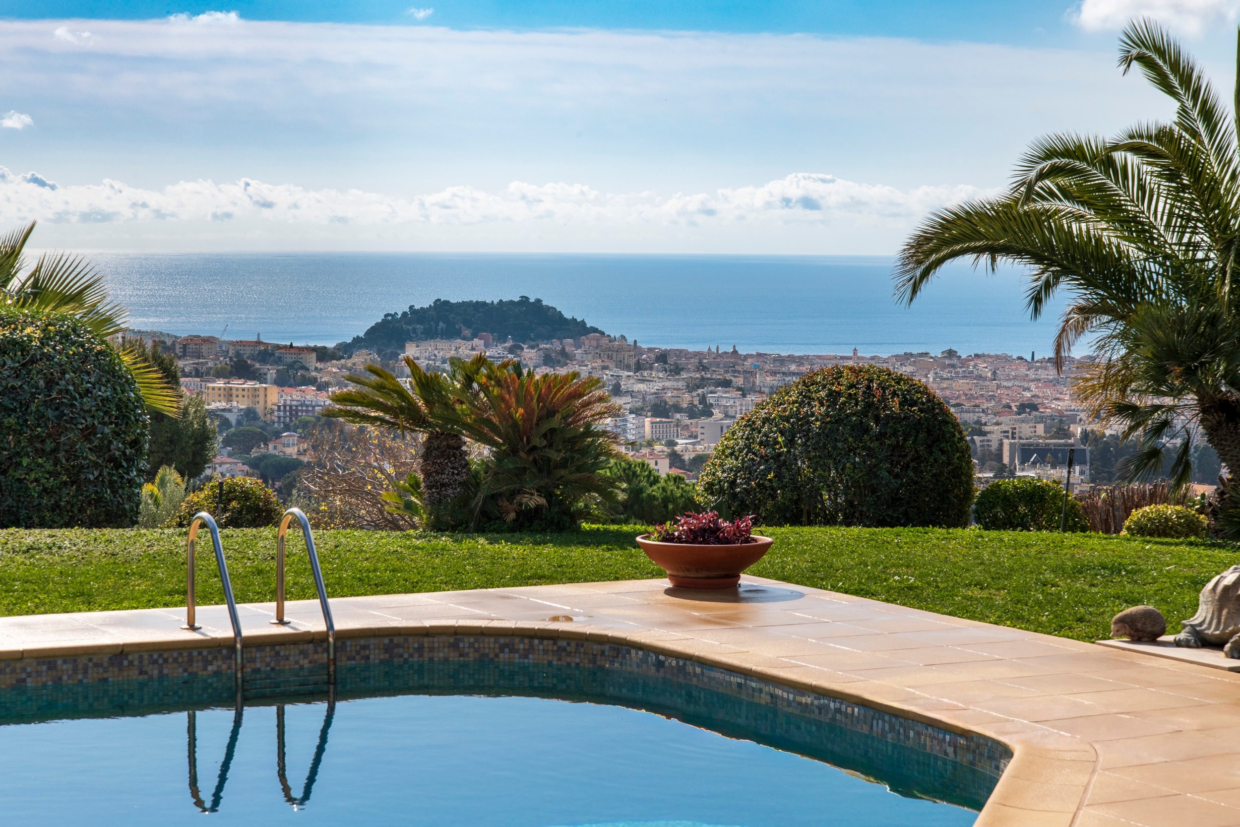  Nice Gairaut luxury villa with panoramic sea views and 4,850 sqm grounds - 物件實景