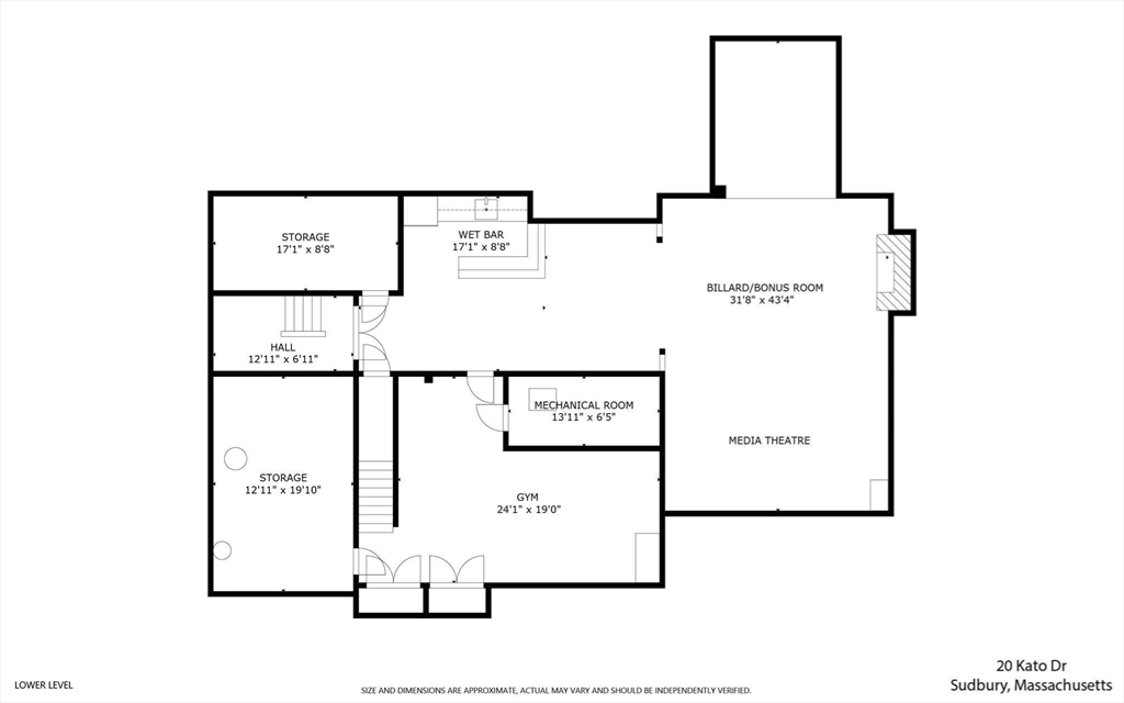 Sudbury, Massachusetts, 01776, United States, 5 Bedrooms Bedrooms, ,7 BathroomsBathrooms,Residential,For Sale,1827168