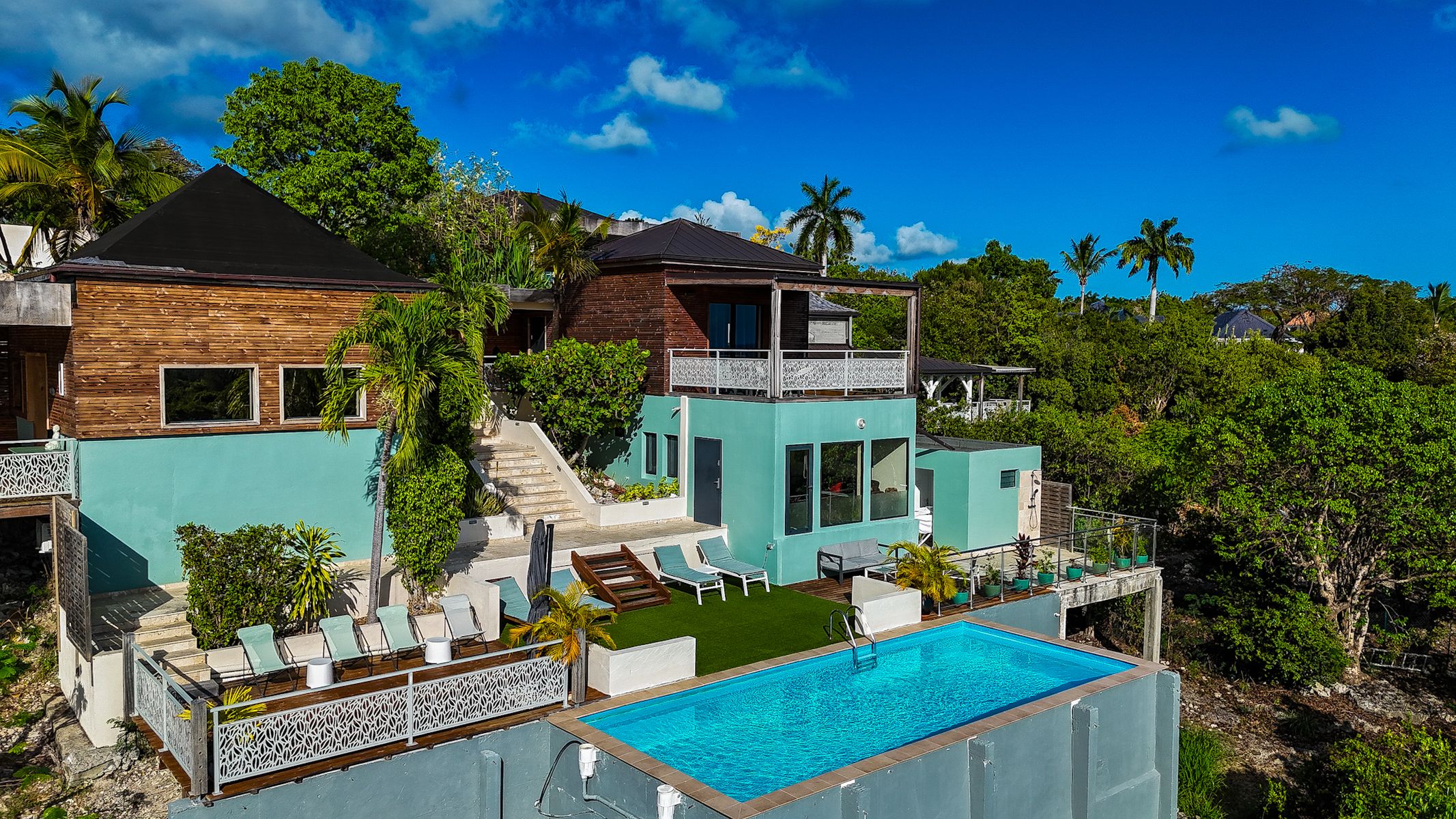  Terres Basses 9-Bedroom Estate with Panoramic Ocean Views - 物件實景