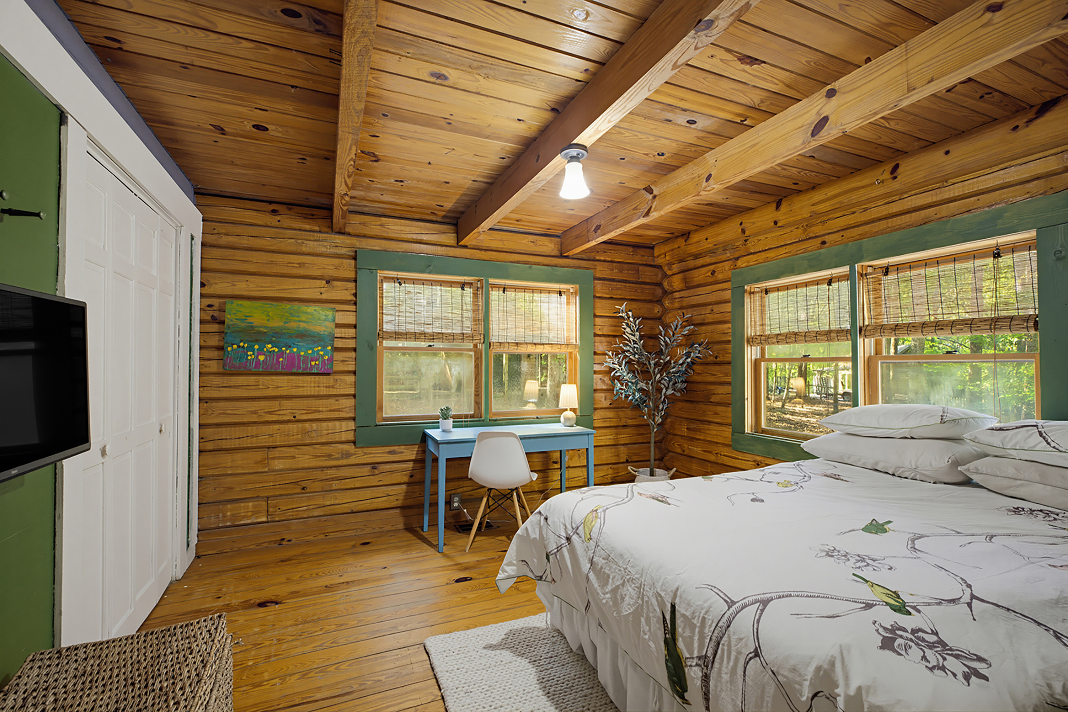  Charming, Private Cabin Overlooking Lake Coweta - 物件實景