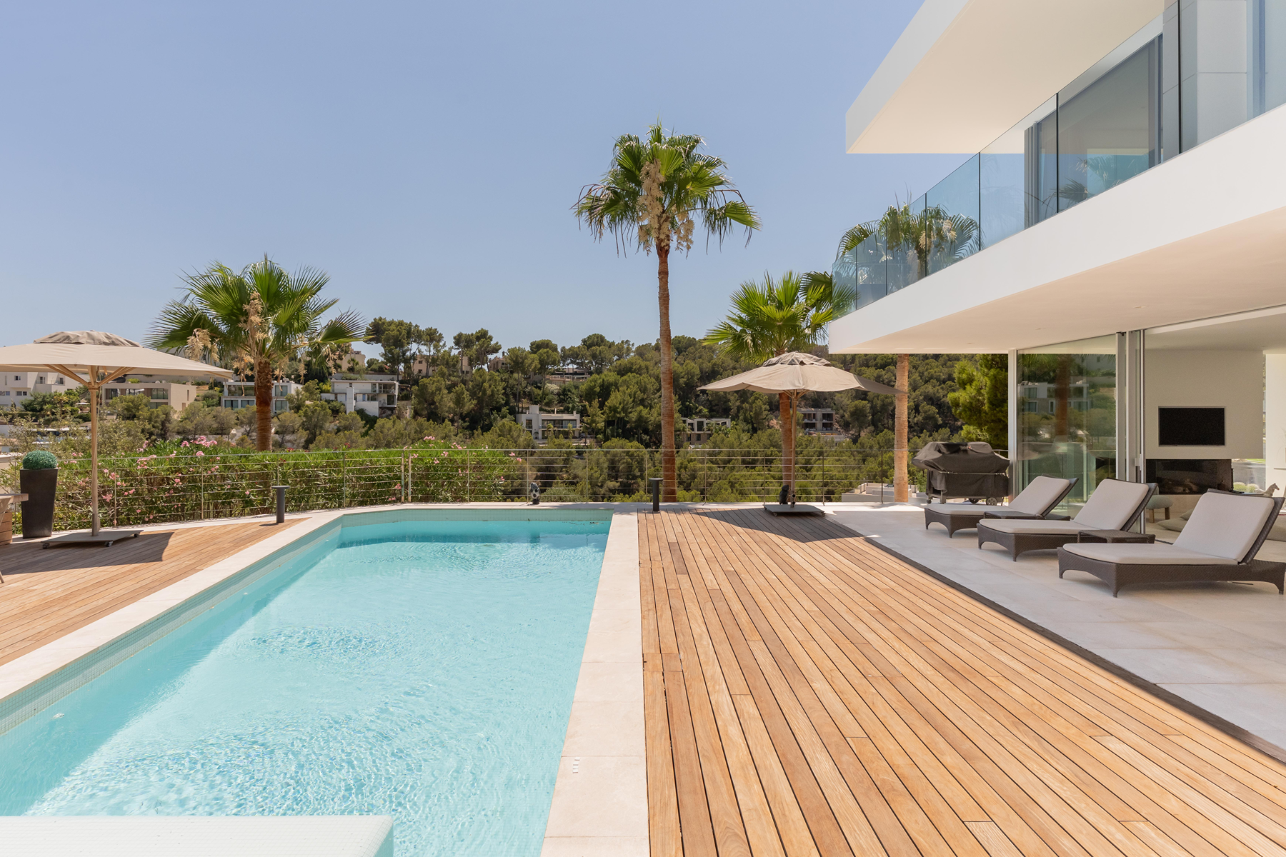  Contemporary style villa with sea views in Costa den Blanes, Mallorca - 物件實景
