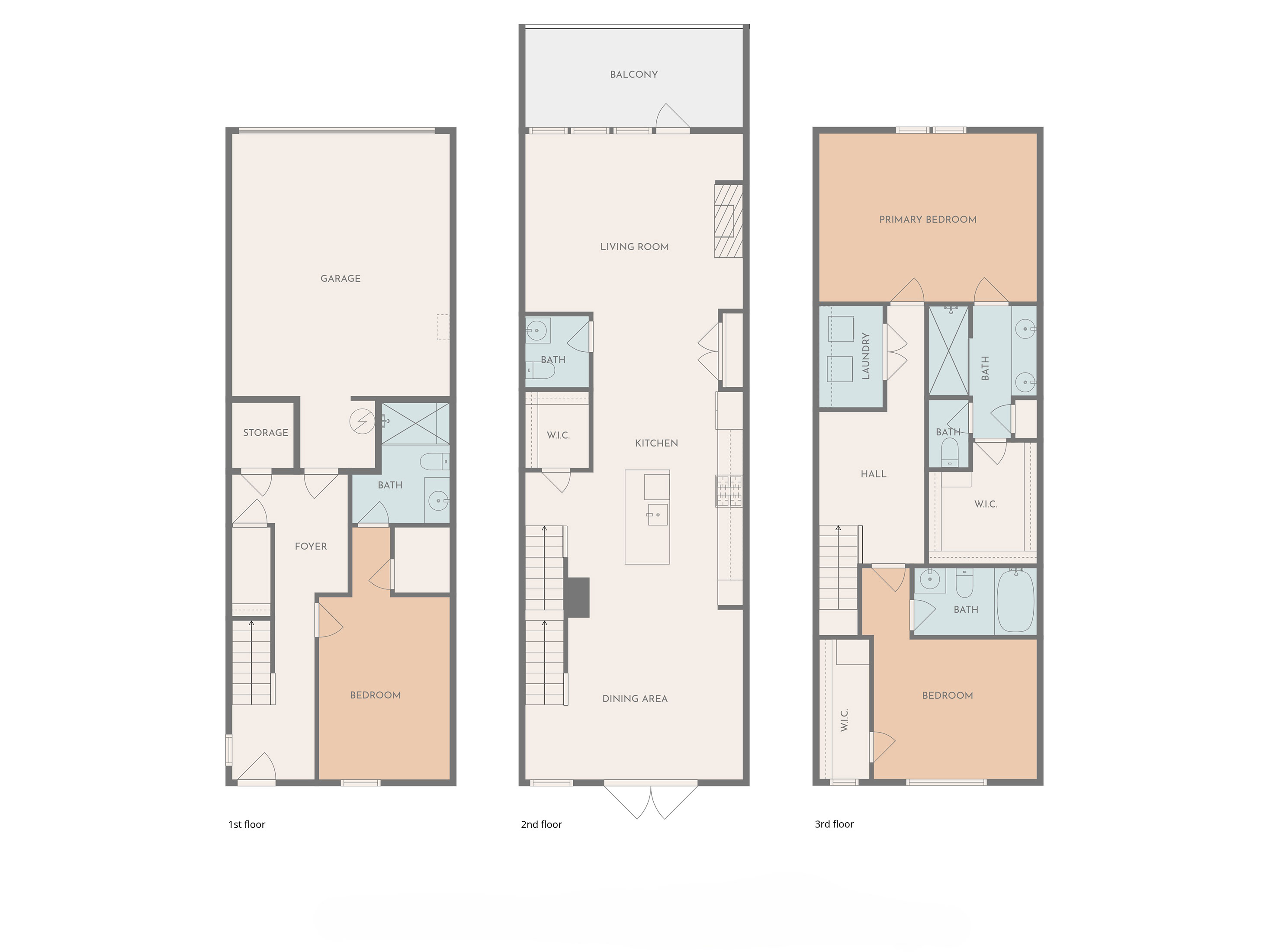  Stunning Three Bedroom Townhome in Convenient Boutique Community - 物件實景