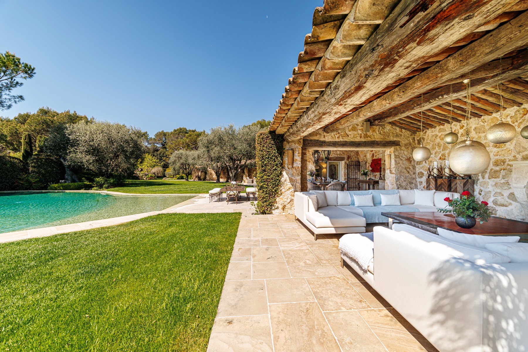  Luxury estate in Provence with sea views, 7 suites, pool, tennis court and land… - 物件實景