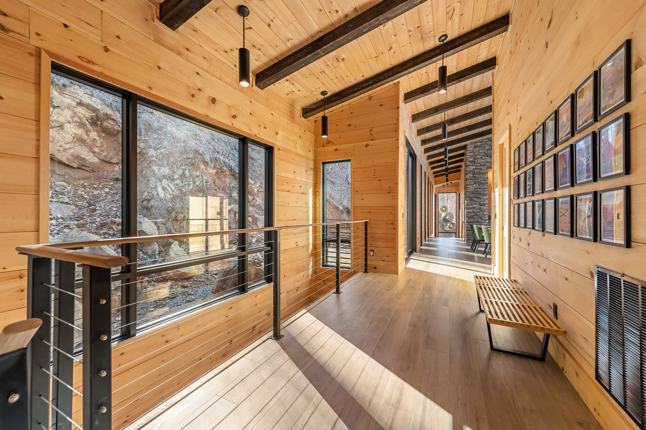  Contemporary Architectural Estate Overlooking Blue Ridge Lake - 物件實景