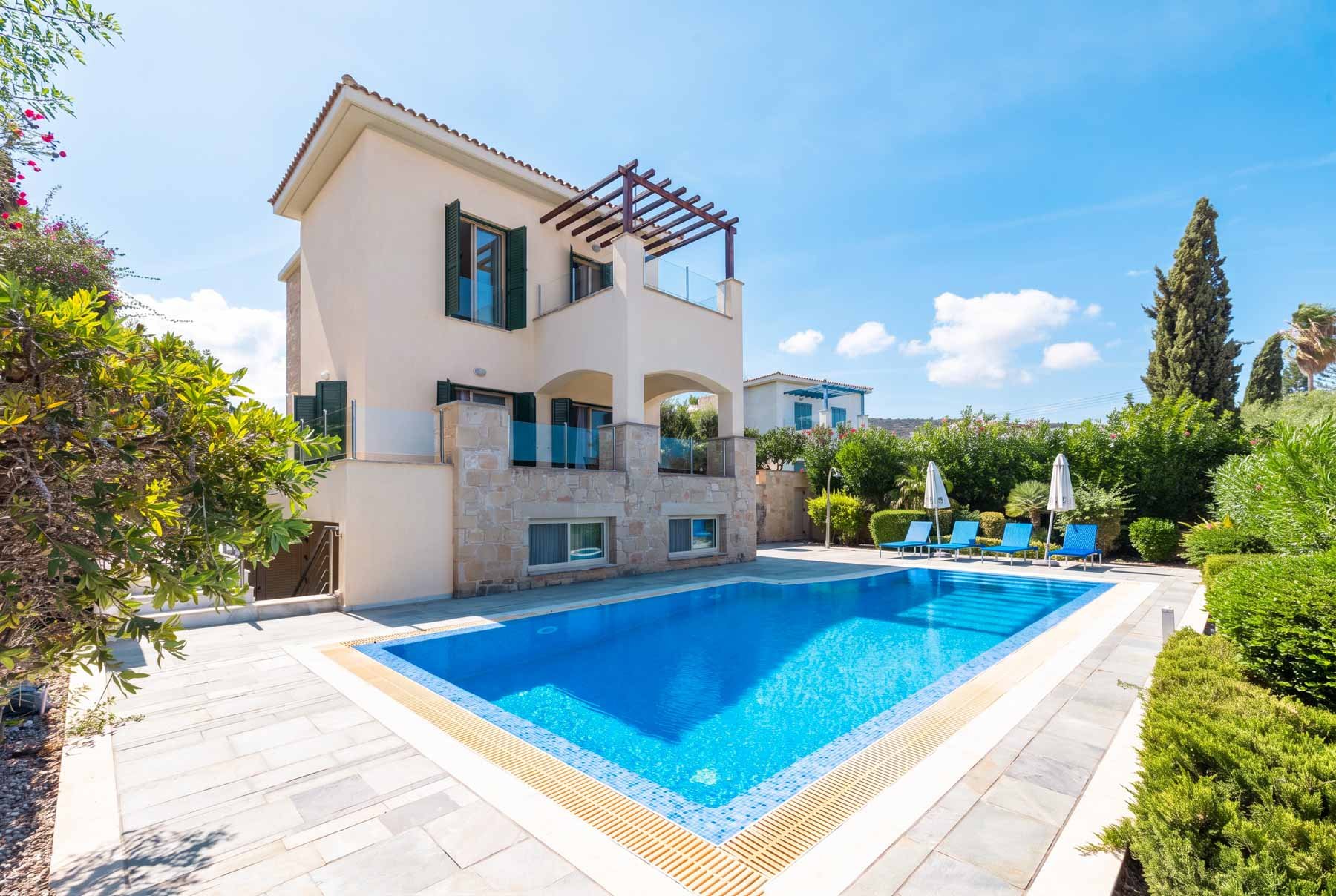  Beachside Three Bedroom Villa with Private Pool in Neo Chorio, Paphos - 物件實景