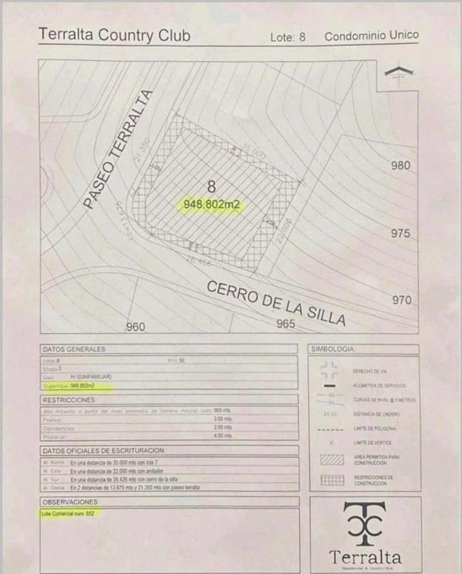 Carr. Monterrey - Saltillo Km 52.5 (Terralta), García, Nuevo León, 66010, Mexico, 1 Bedroom Bedrooms, ,Residential,For Sale,Carr. Monterrey - Saltillo Km 52.5 (Terralta),1444414