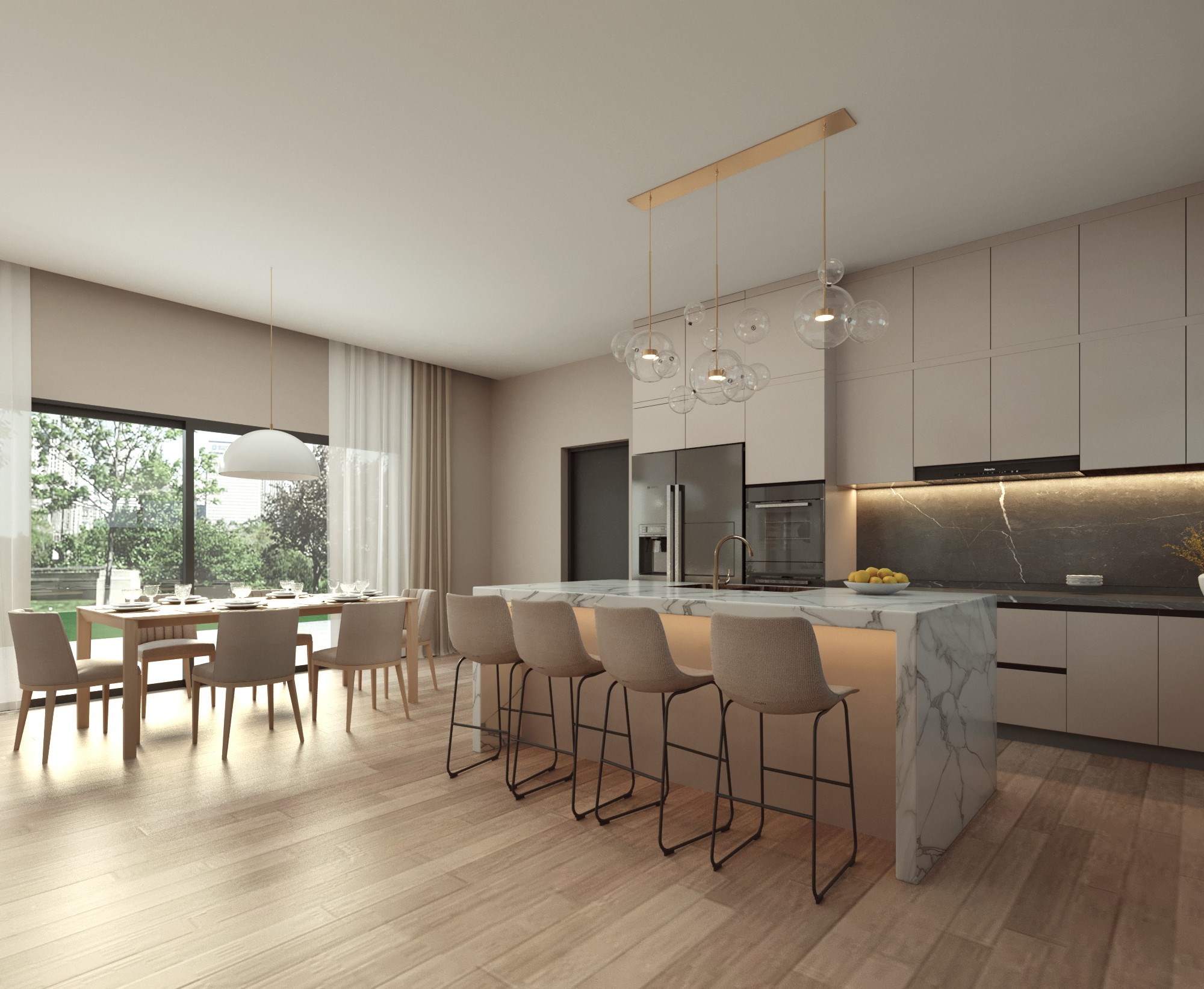  New contemporary villa with pool in Plascassier, near Valbonne - 物件實景