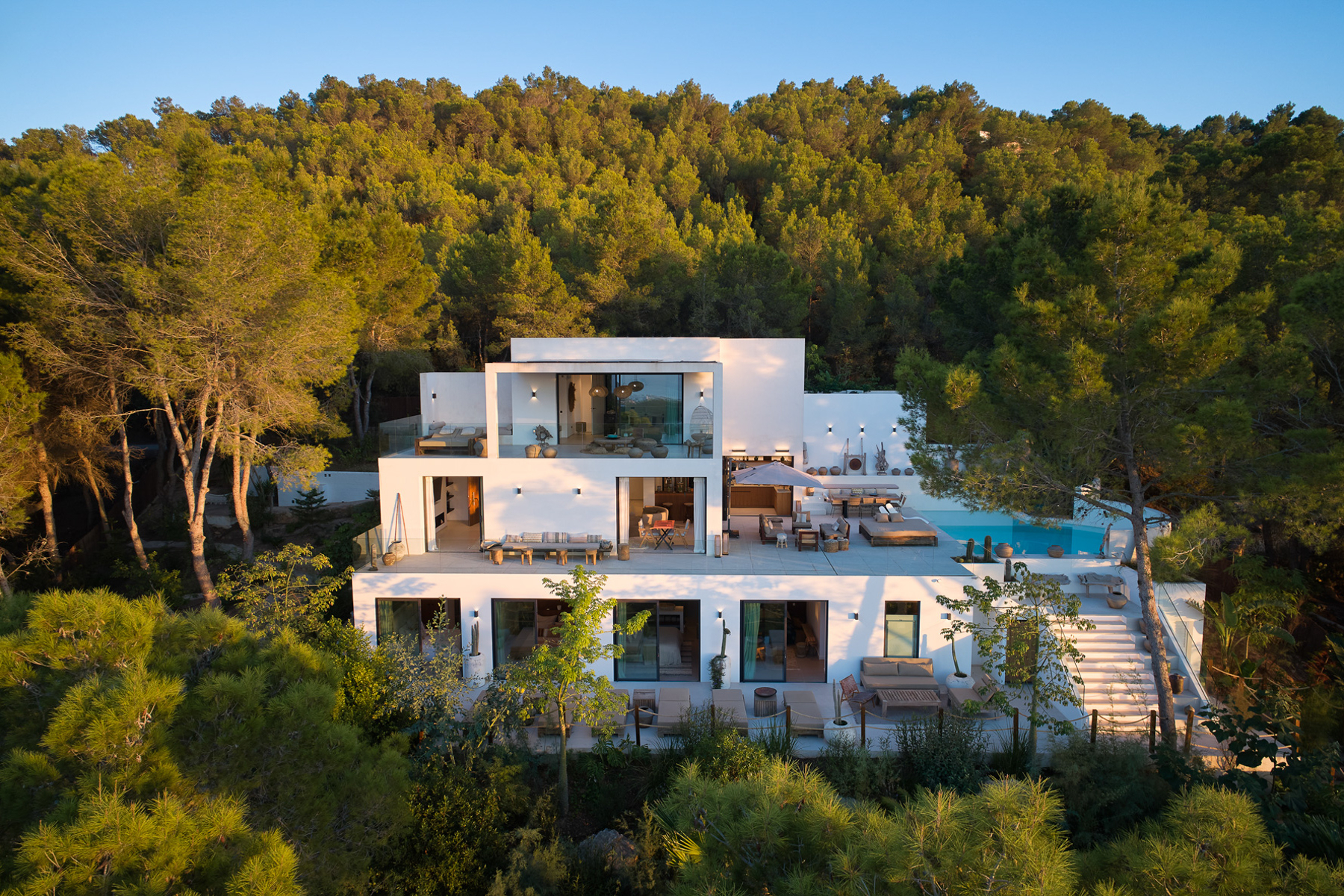 Elegant Renovated Villa with Breathtaking Sea Views in San Agustín, Ibiza