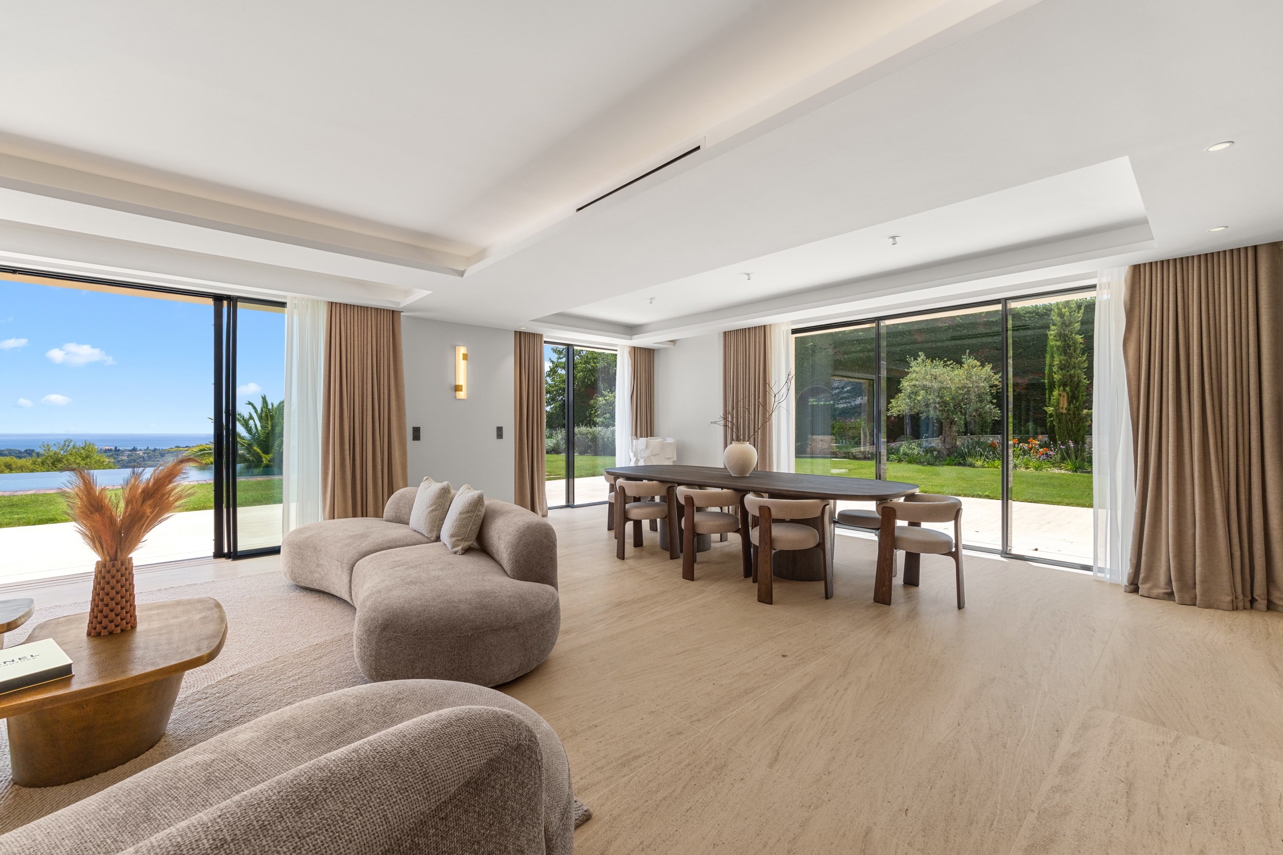  Contemporary sea view villa near Villefranche-sur-Mer with infinity pool - 物件實景