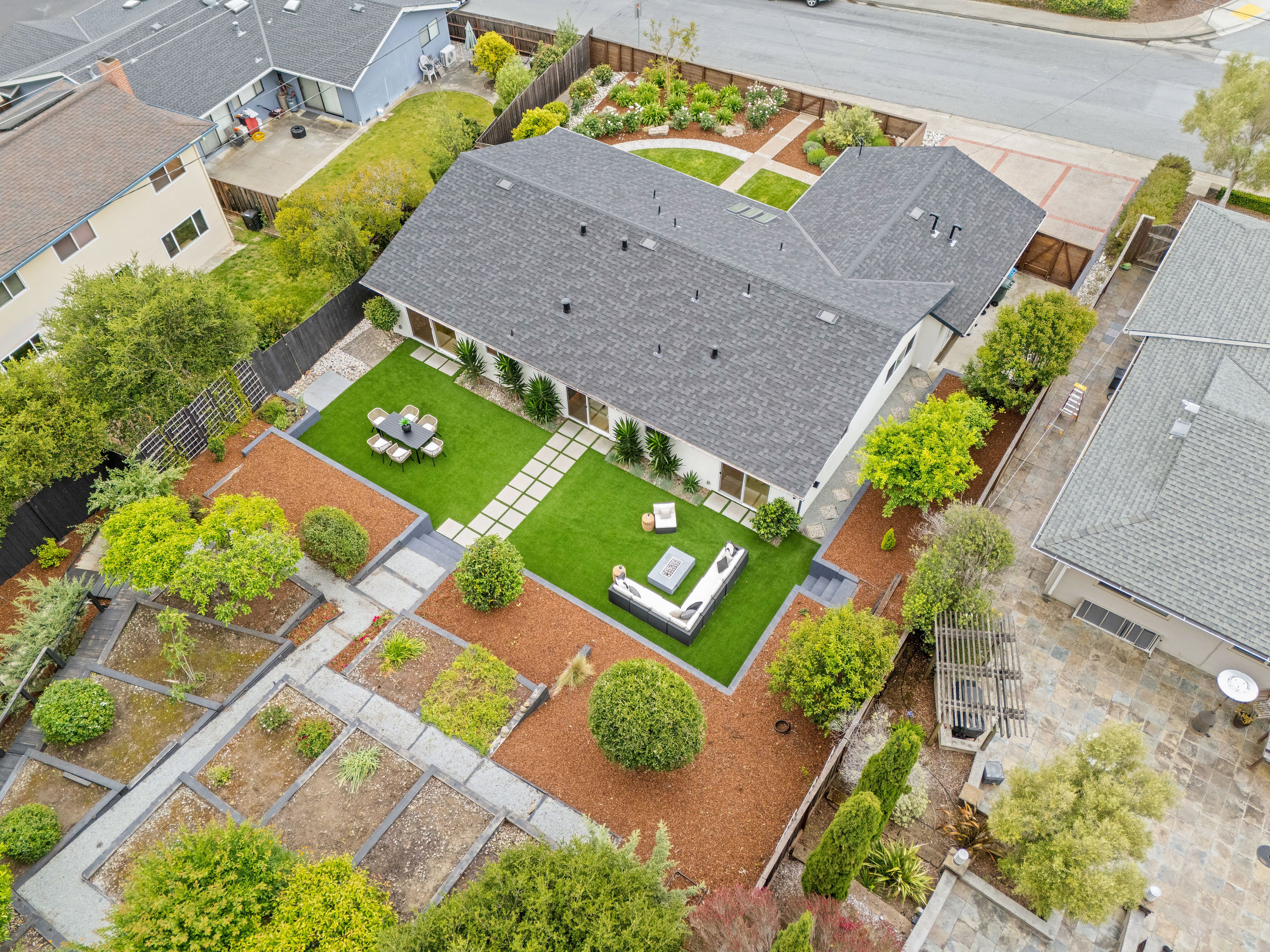  Contemporary San Mateo Single Story Remodeled in 2023 - 物件實景