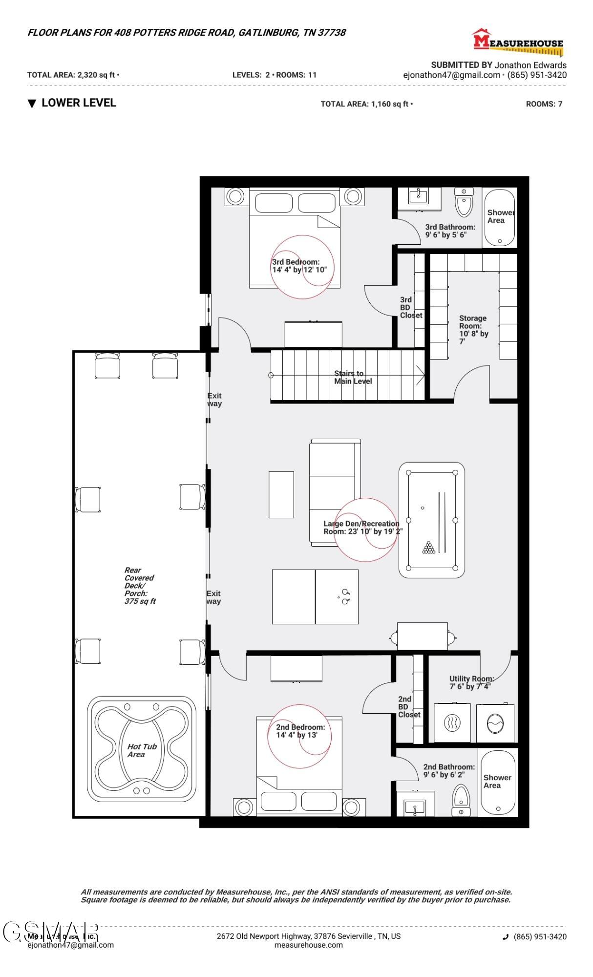 Gatlinburg, Tennessee, 37738, United States, 3 Bedrooms Bedrooms, ,4 BathroomsBathrooms,Residential,For Sale,2024067