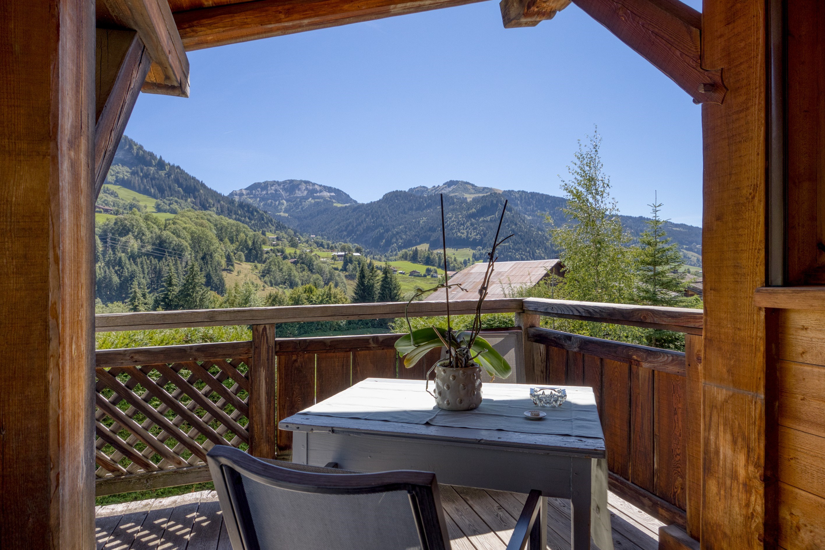  Chalet Louve in Megève — Rochebrune Views and South-Facing Aspect - 物件實景