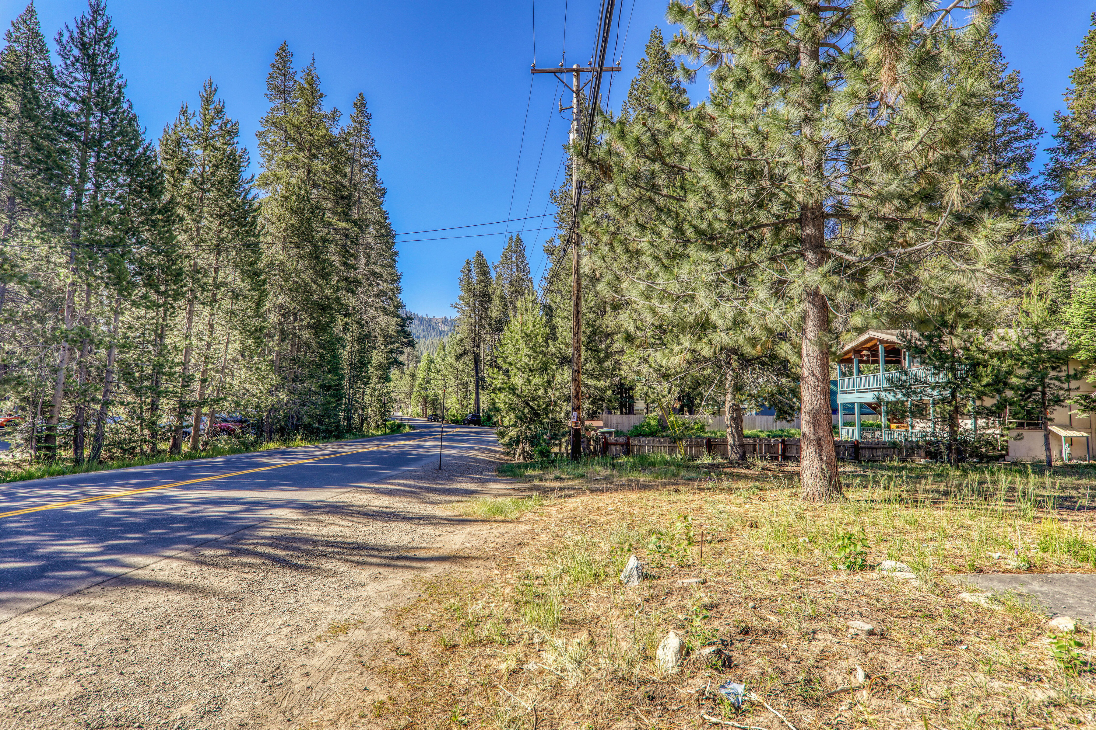  Rare sunny, flat parcel across from Donner Lake