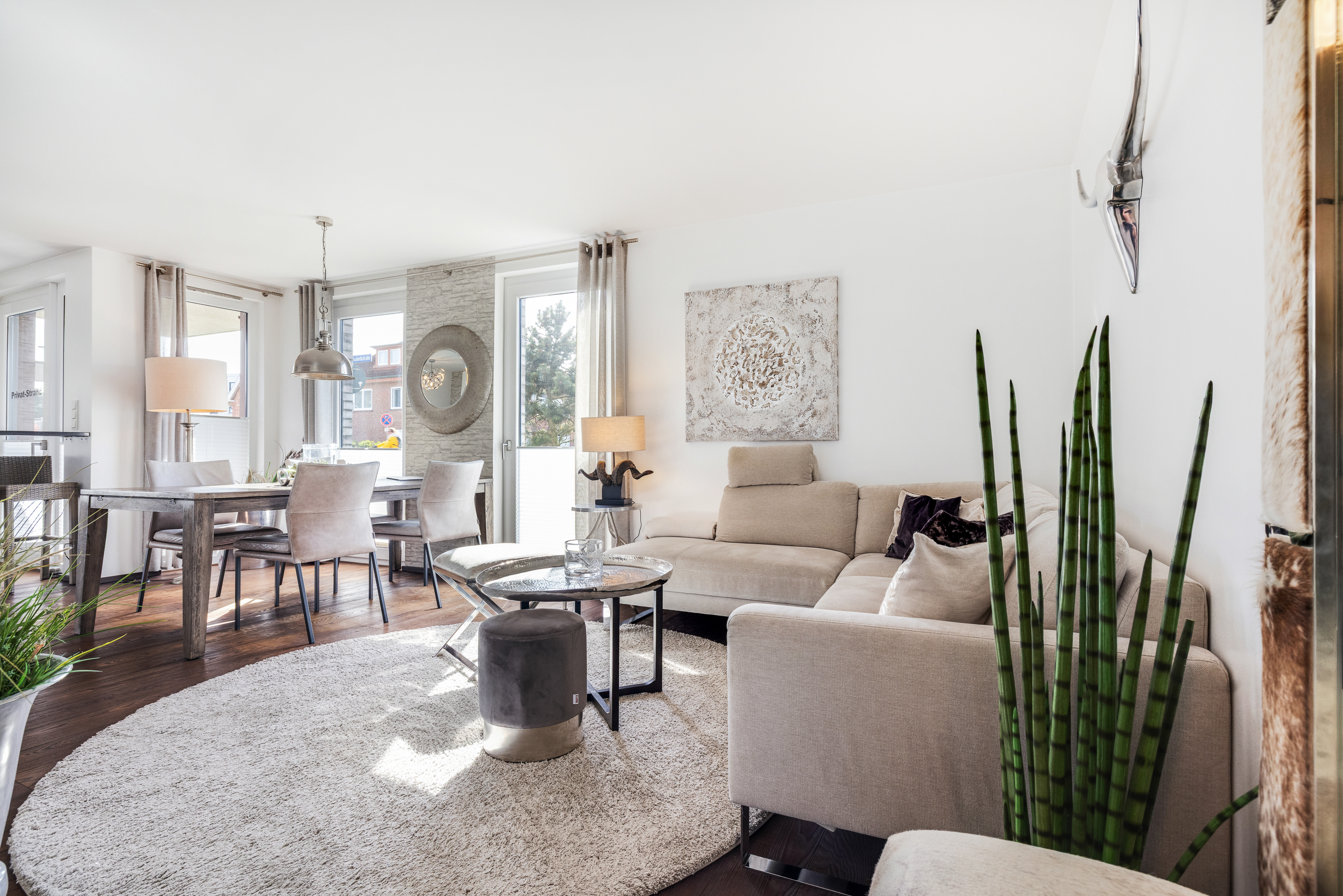  Villa Strauch: Großzügige 3-Zimmer-Wohnung mit Terrasse in Strandnähe von Wes... - 物件實景