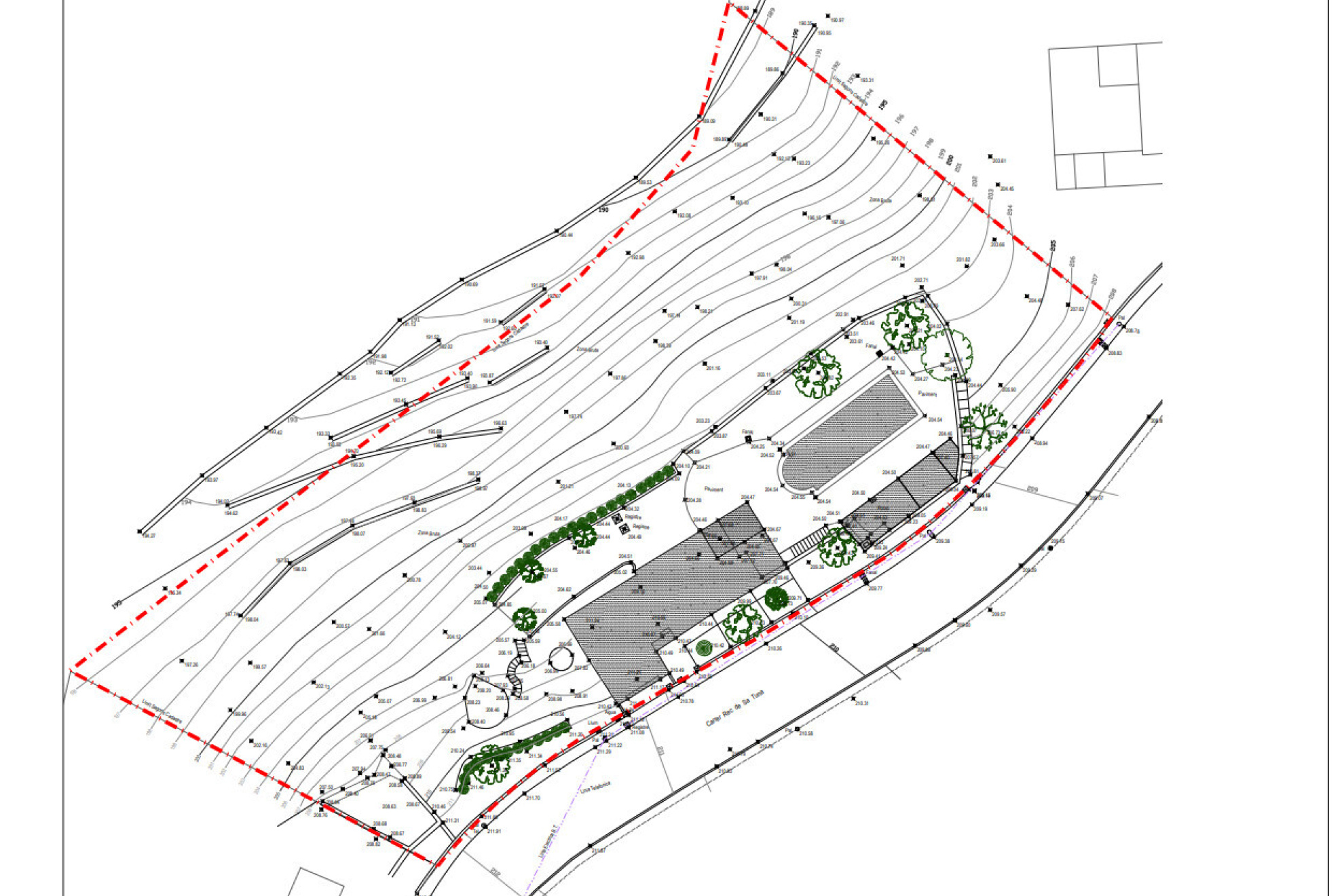  Large building plot, divisible into three plots with views. - 物件實景