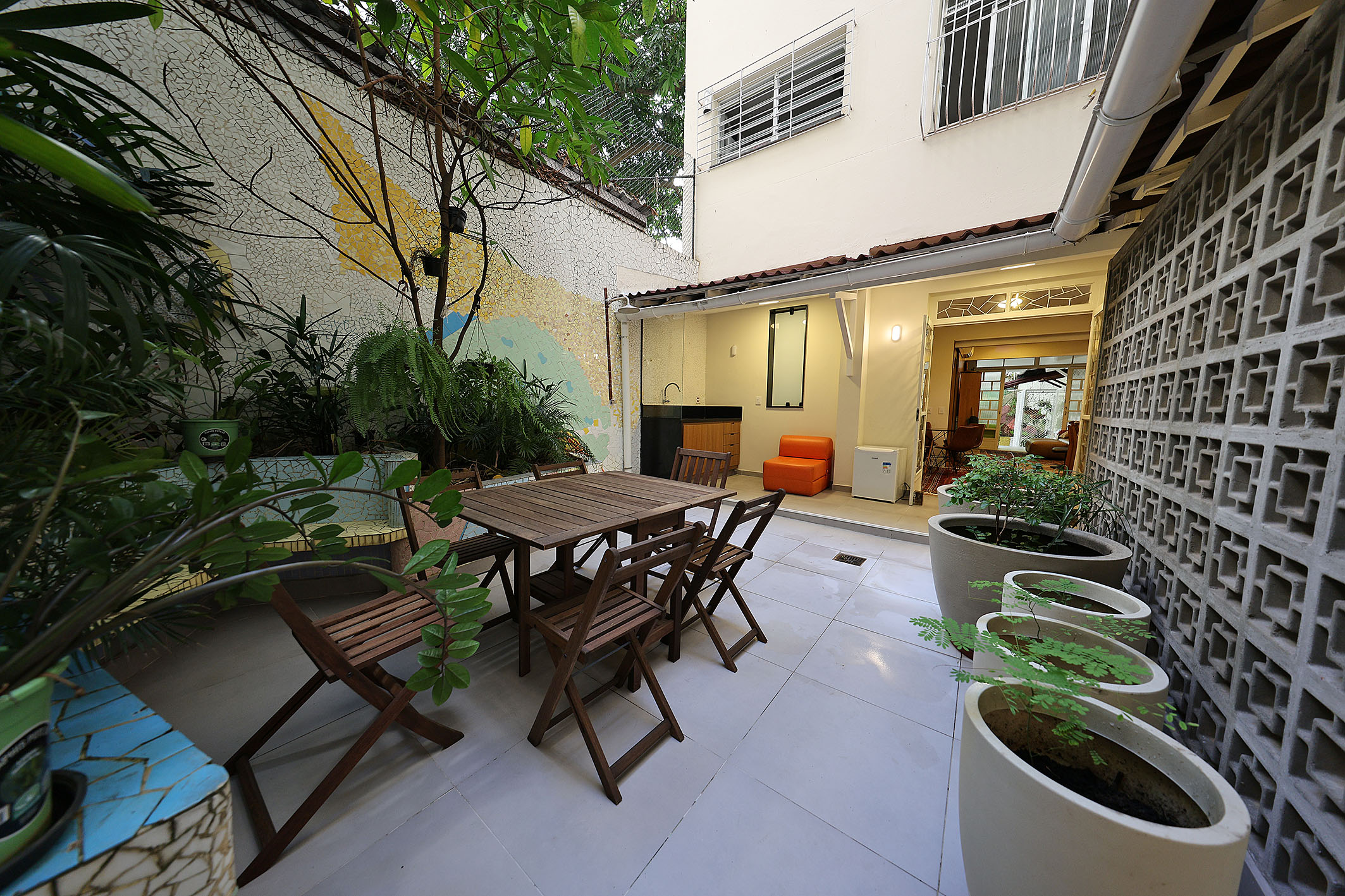  Garden apartment on a quiet street in Copacabana - 物件實景