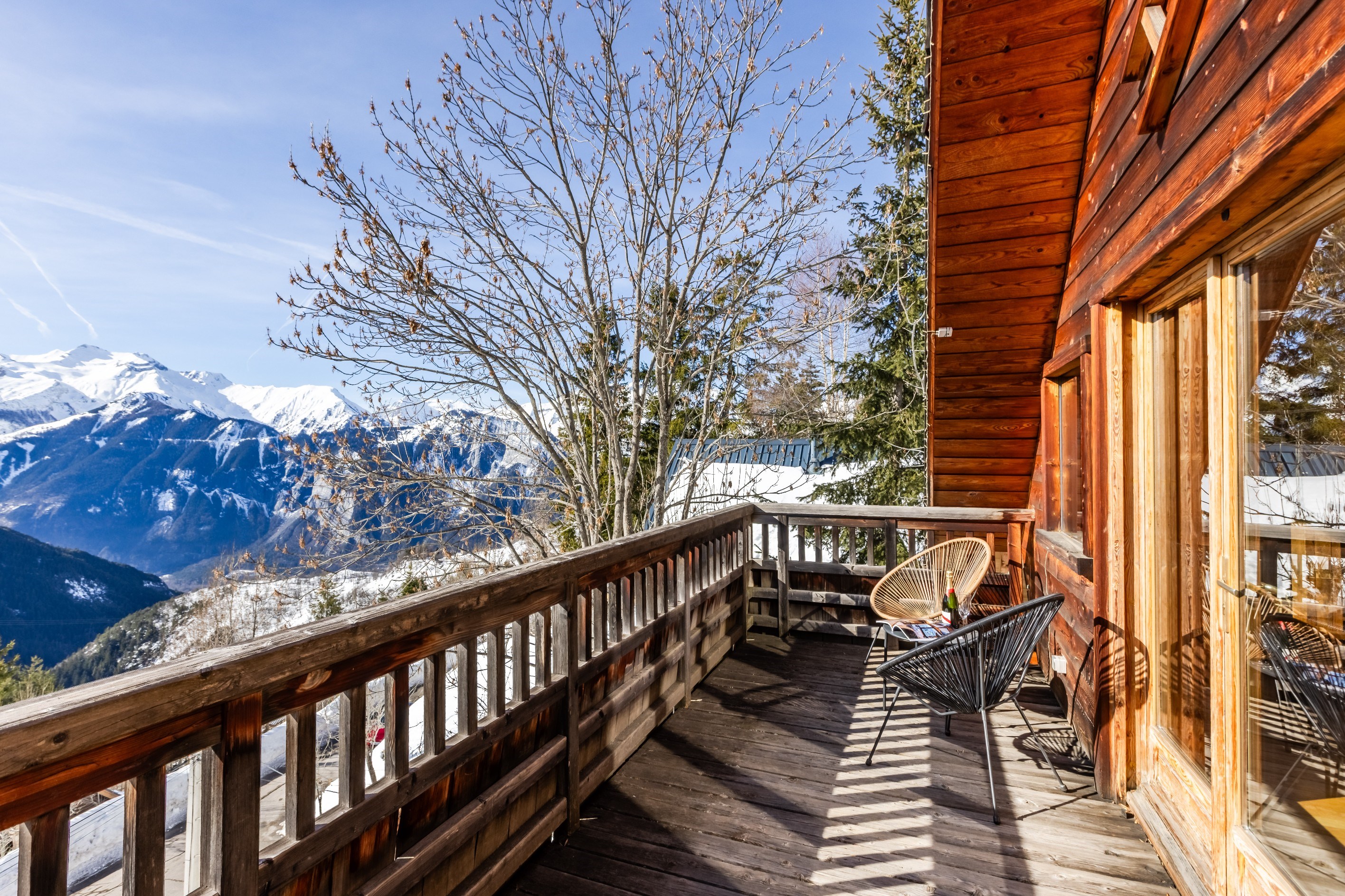  Chalet Maronne - Close to the slopes of Alpe d