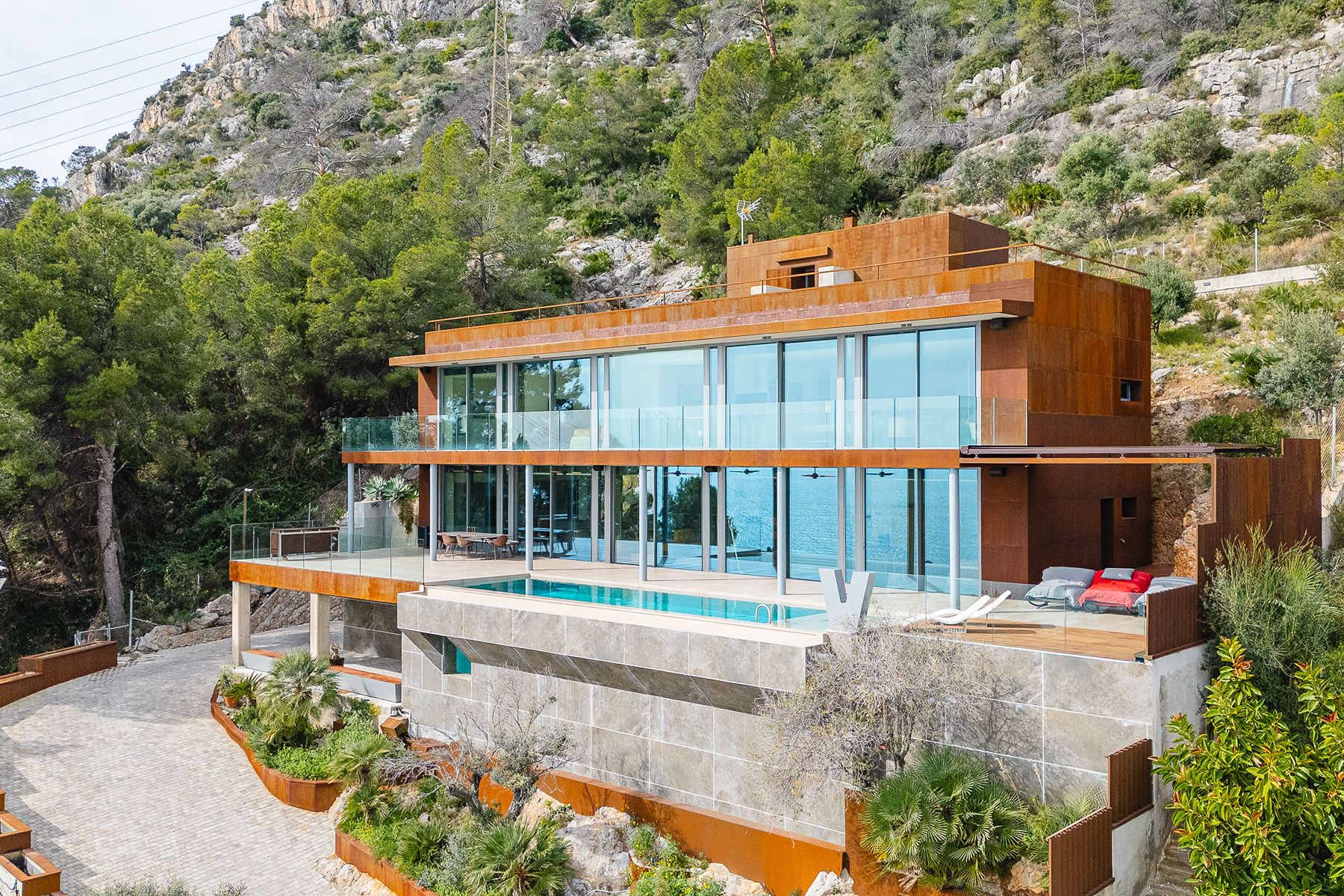  Exclusive luxury villa with panoramic sea views in Garraf - 物件實景