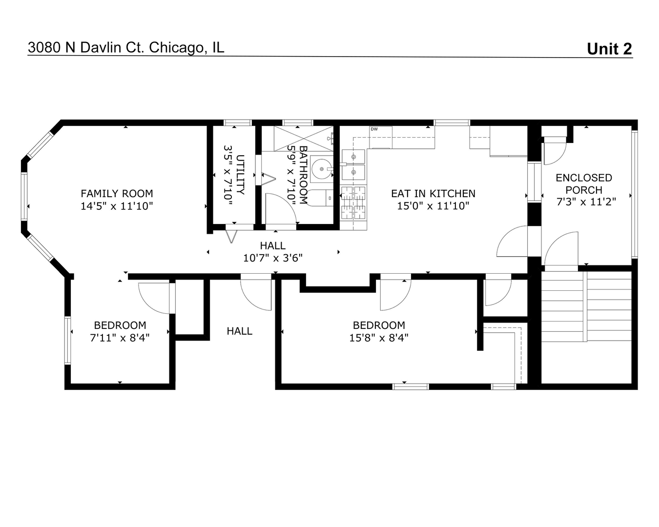 Chicago, Illinois, 60618, United States, 4 Bedrooms Bedrooms, ,2 BathroomsBathrooms,Residential,For Sale,1917452
