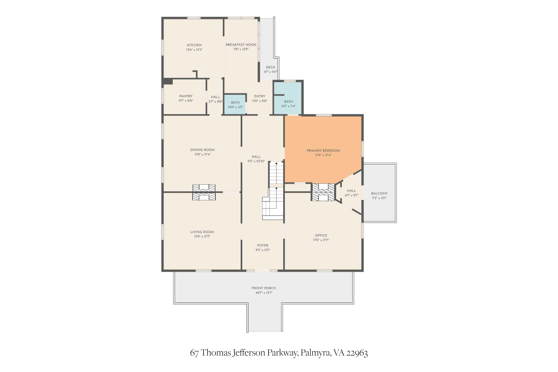  67 Thomas Jefferson Parkway, Palmyra, VA, 22963 - 物件實景