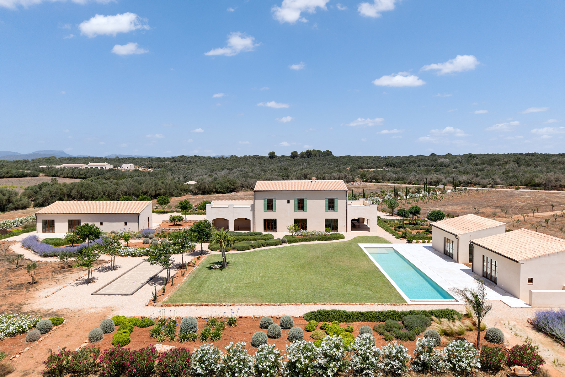  Estate with spa pool and Mediterranean gardens in Campos - 物件實景