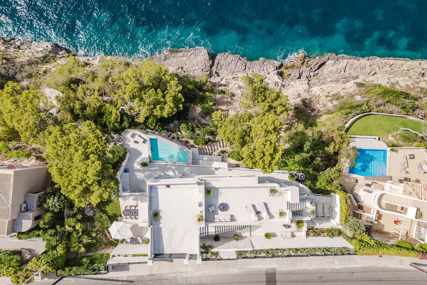  Renovated villa with pool on the front line in Santa Ponsa - 物件實景