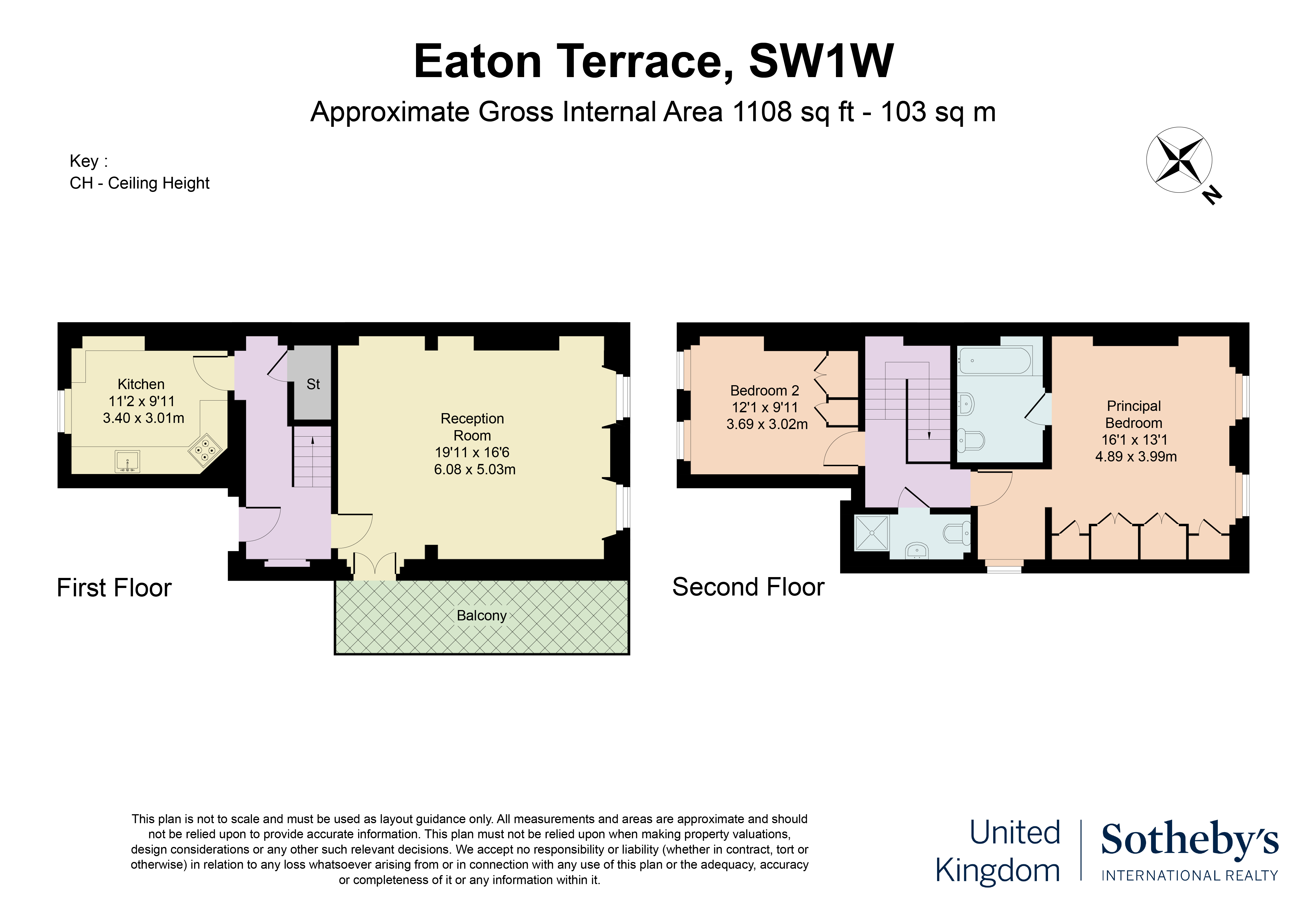  A Beautiful Duplex Apartment with a Private Terrace on Eaton Terrace - 物件實景