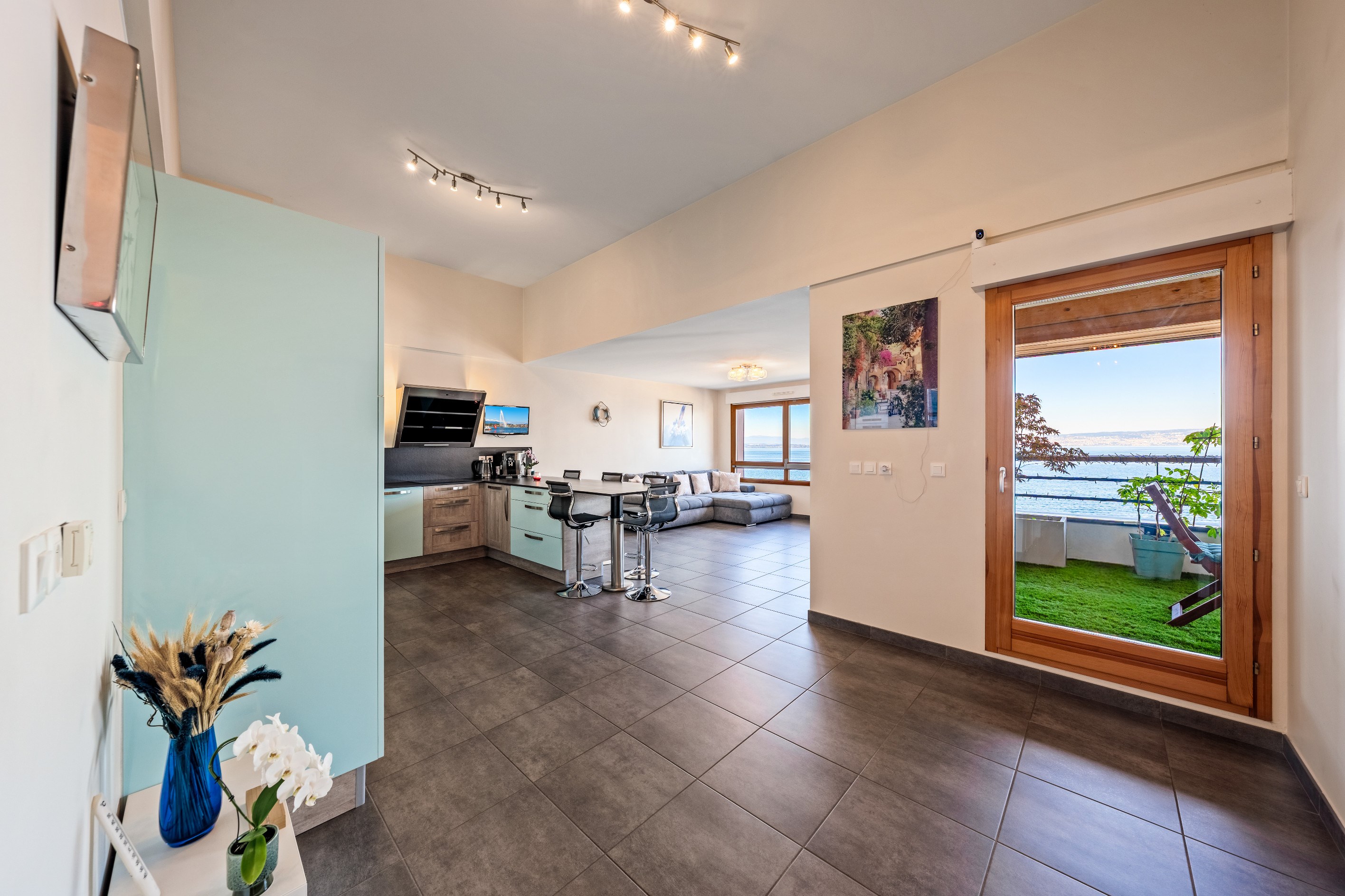  AMPHION LES BAINS, Rare 4-room waterfront apartment - 物件實景