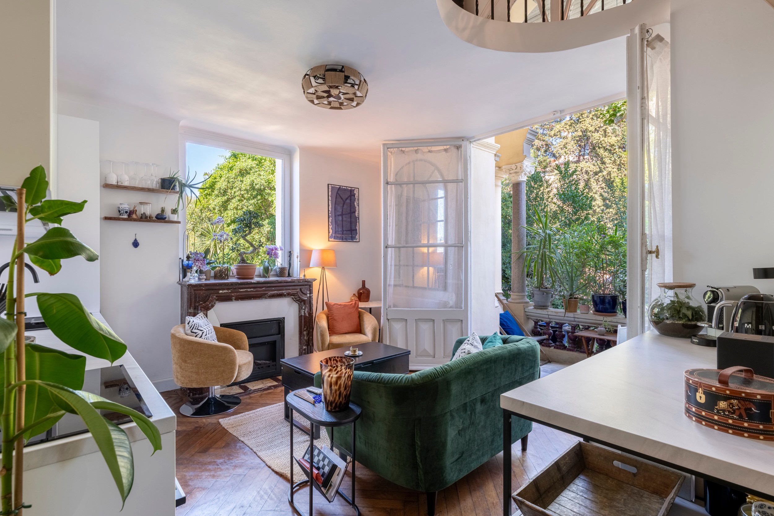 Nice Cimiez : 58 sq.m triplex apartment with terrace in a Belle Époque residence - 物件實景