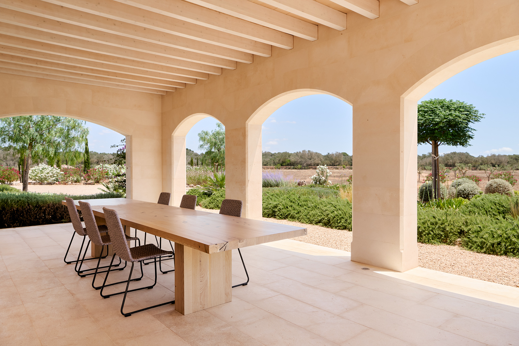  Estate with spa pool and Mediterranean gardens in Campos - 物件實景
