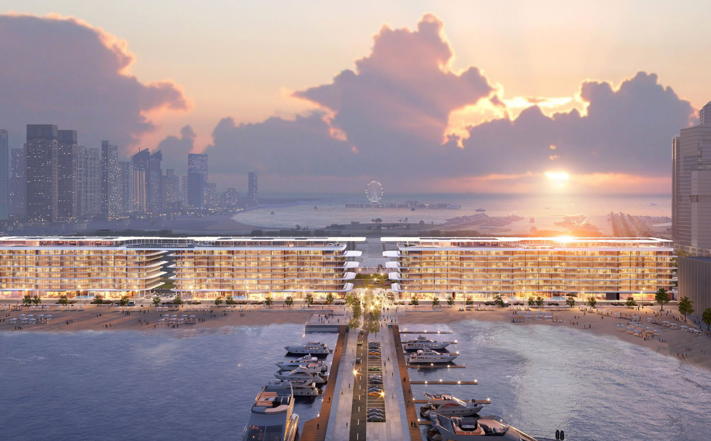  Exquisite Waterfront Apartment in Dubai Harbour - 物件實景